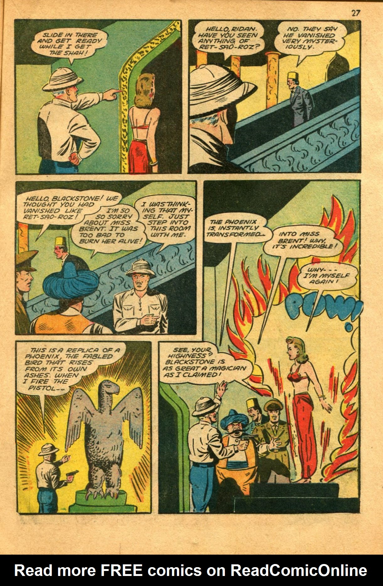 Read online Super-Magician Comics comic -  Issue #11 - 27