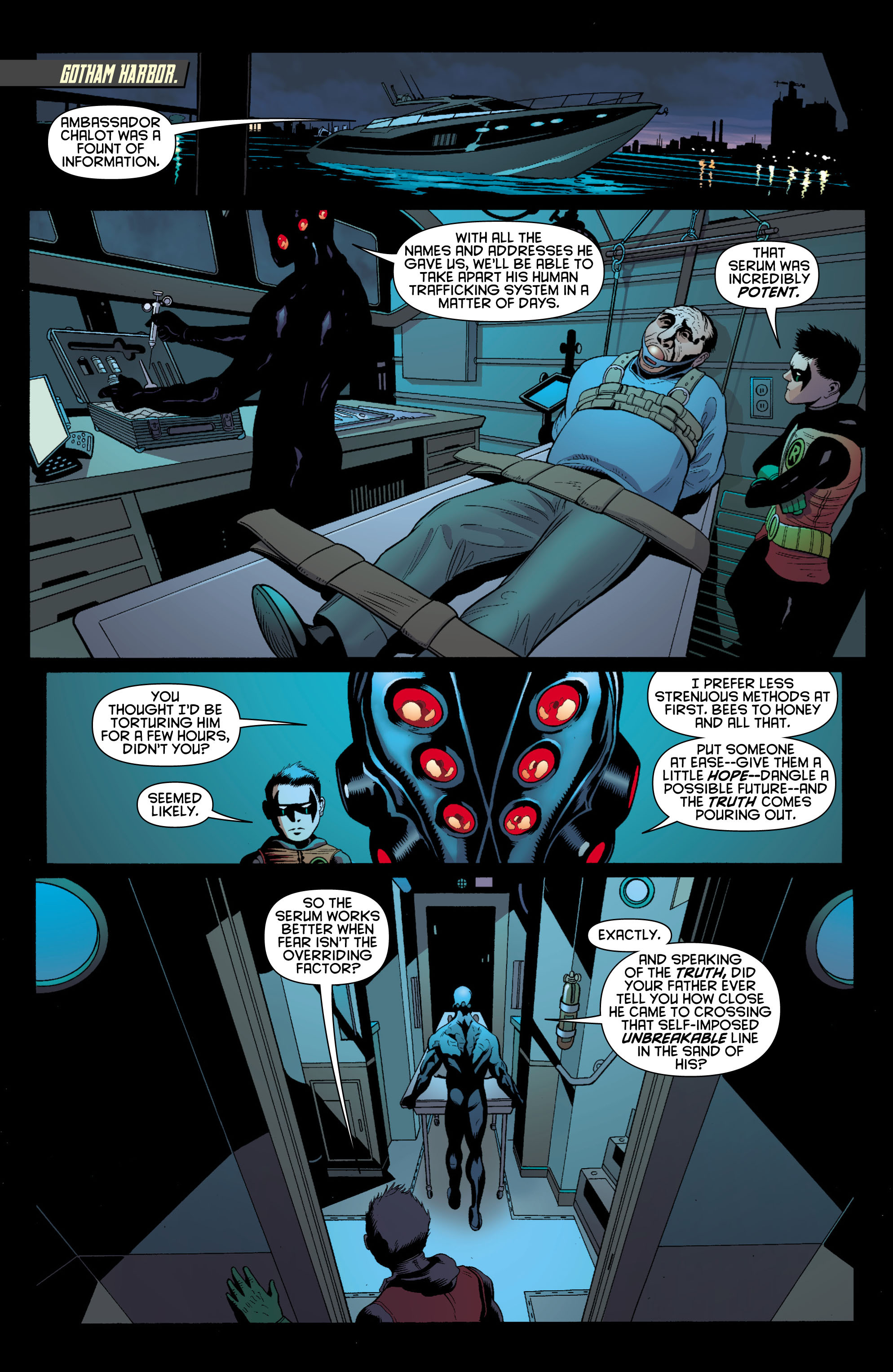 Read online Batman and Robin (2011) comic -  Issue # TPB 1 - 126