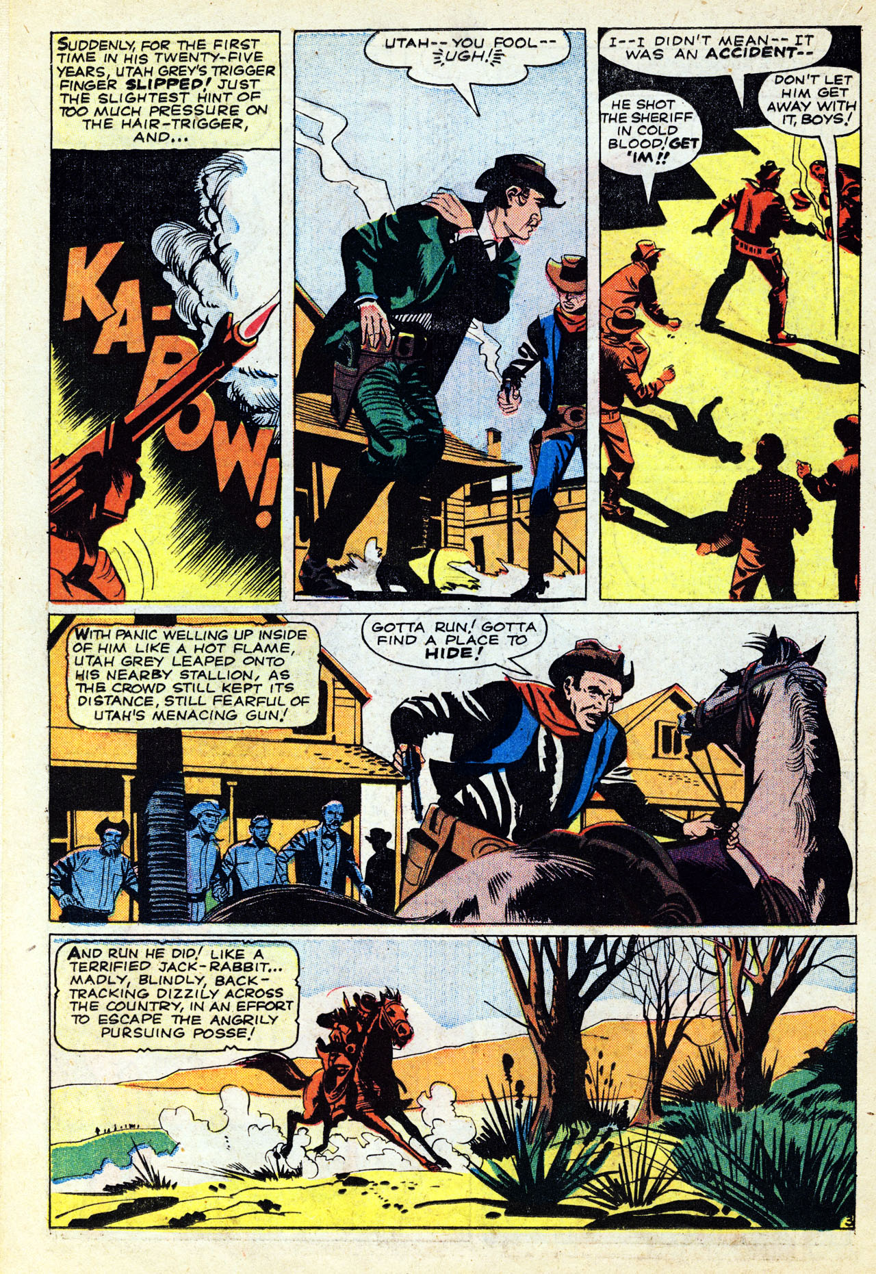 Read online Gunsmoke Western comic -  Issue #65 - 22