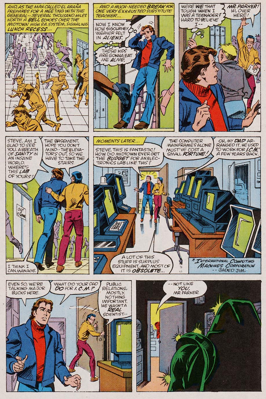 Read online Web of Spider-Man (1985) comic -  Issue #35 - 9