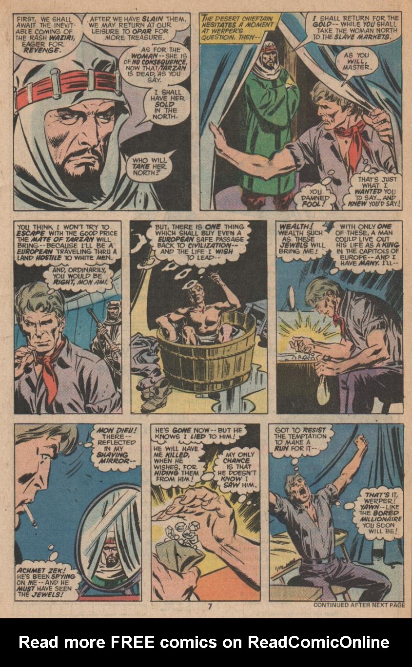 Read online Tarzan (1977) comic -  Issue #5 - 6