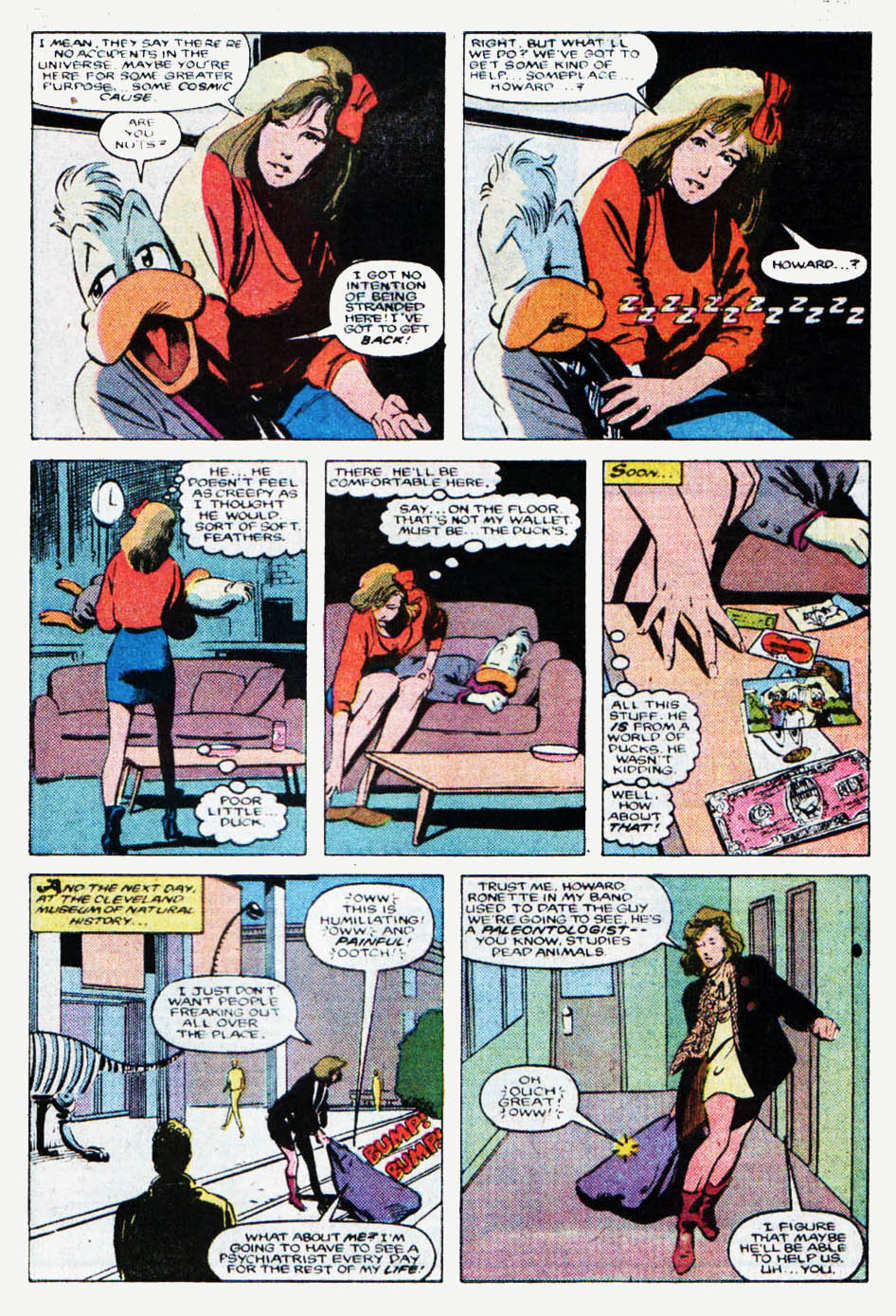 Read online Howard The Duck: The Movie comic -  Issue #1 - 19