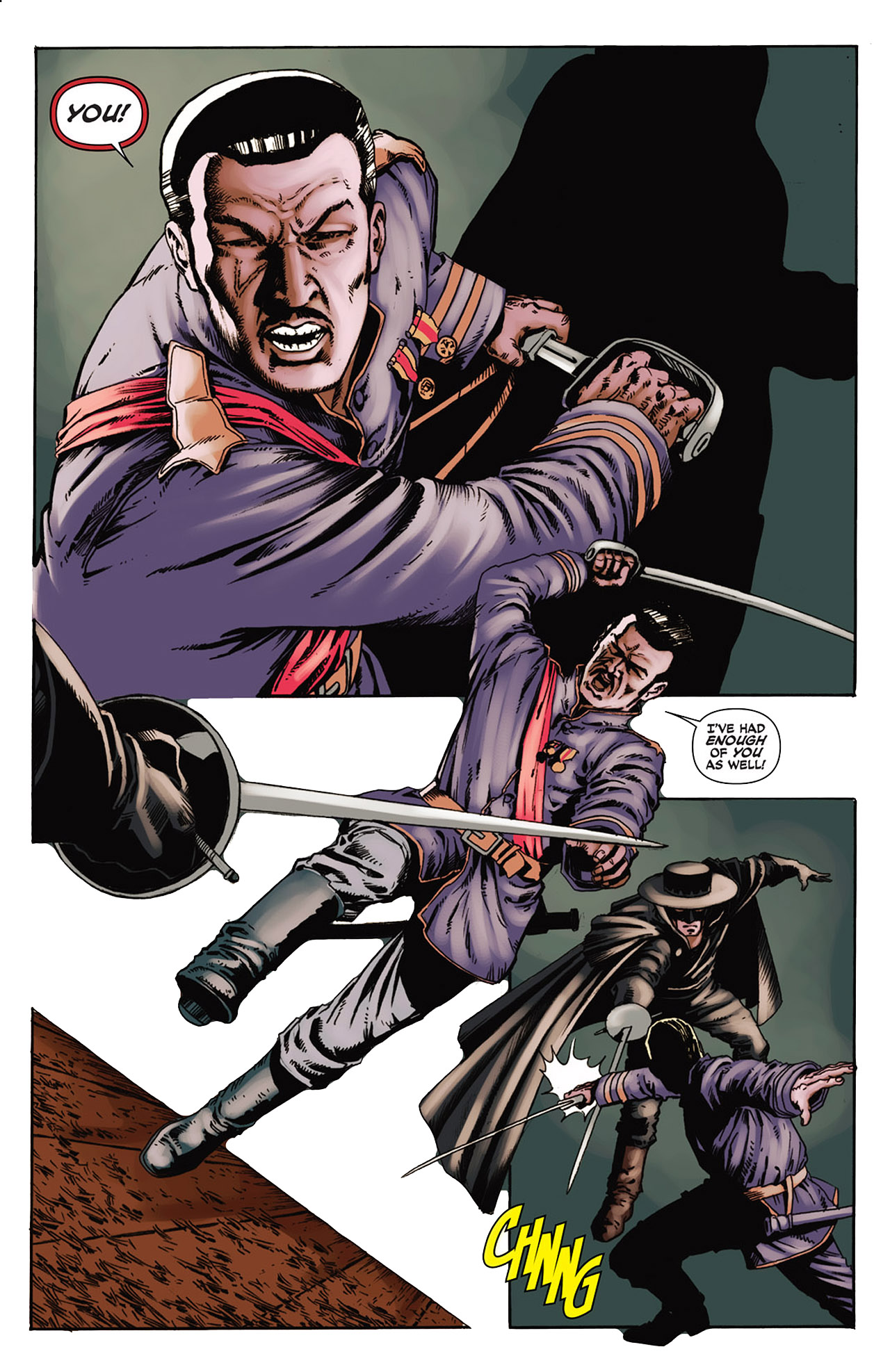 Read online Zorro Rides Again comic -  Issue #5 - 17
