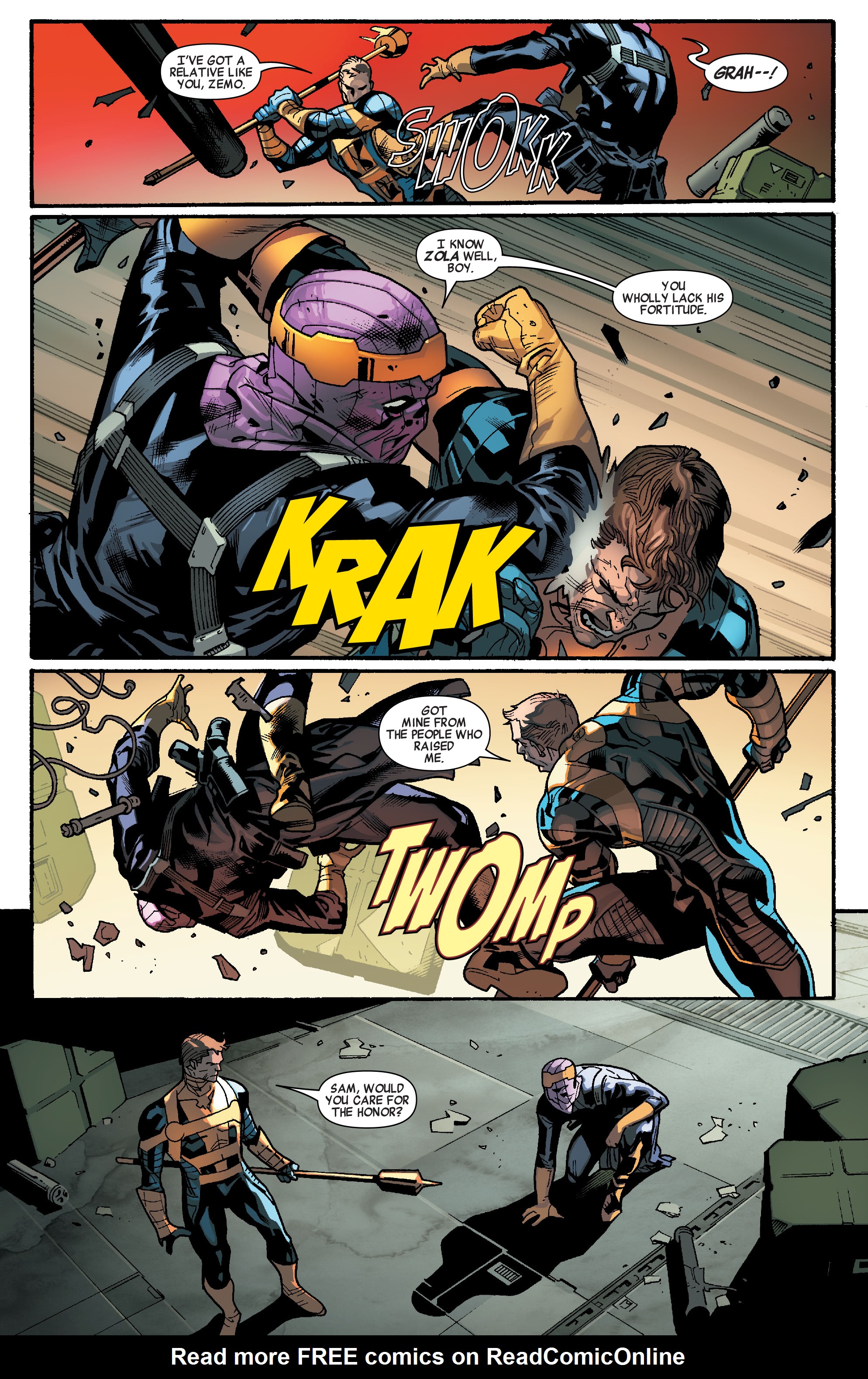 Read online Captain America: Sam Wilson: The Complete Collection comic -  Issue # TPB 1 (Part 3) - 12