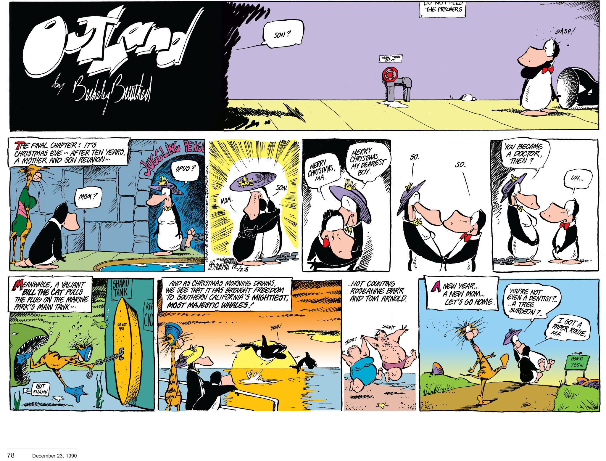 Read online Berkeley Breathed’s Outland comic -  Issue # TPB (Part 1) - 79