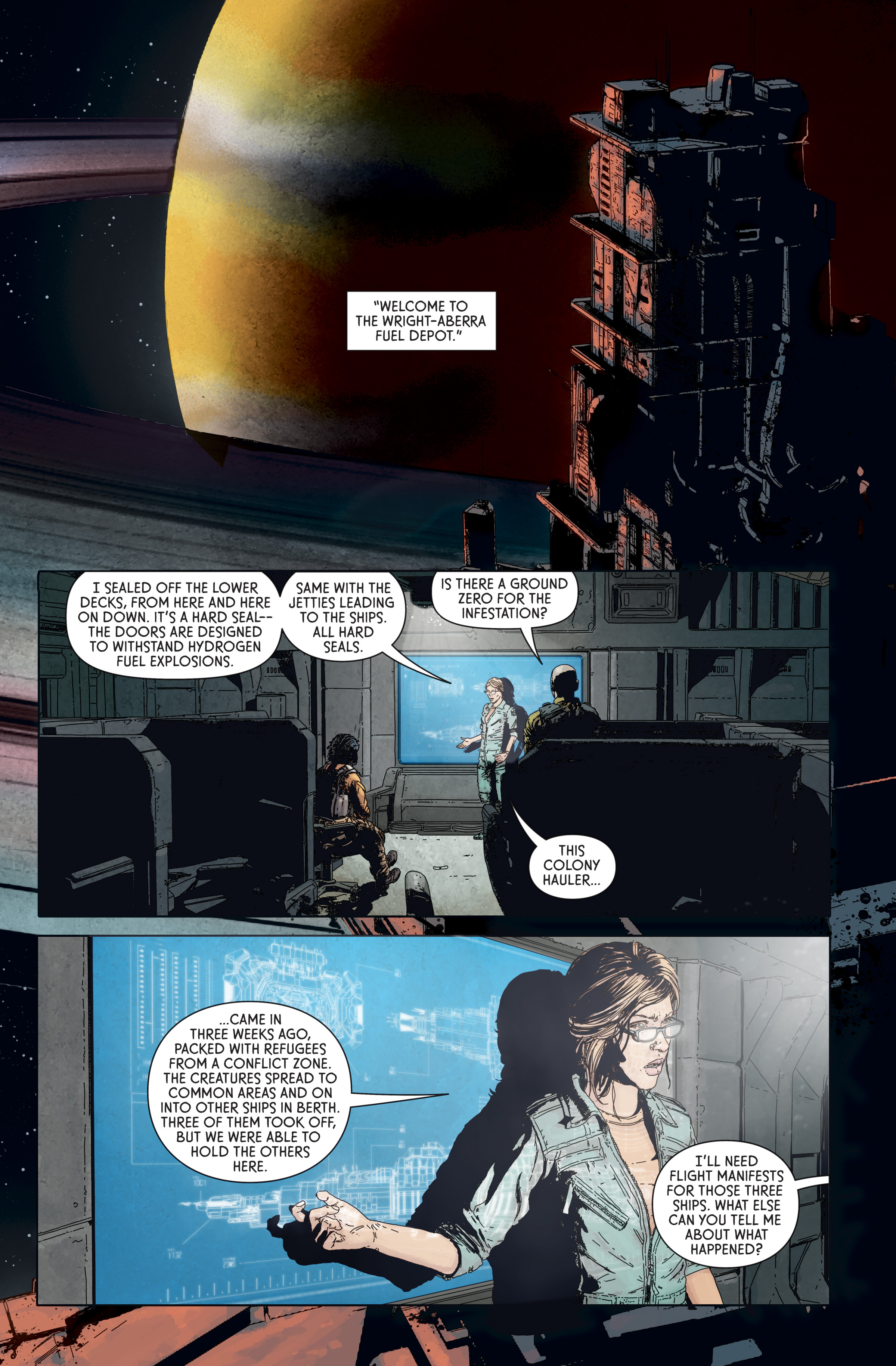 Read online Aliens: Defiance Library Edition comic -  Issue # TPB (Part 2) - 14