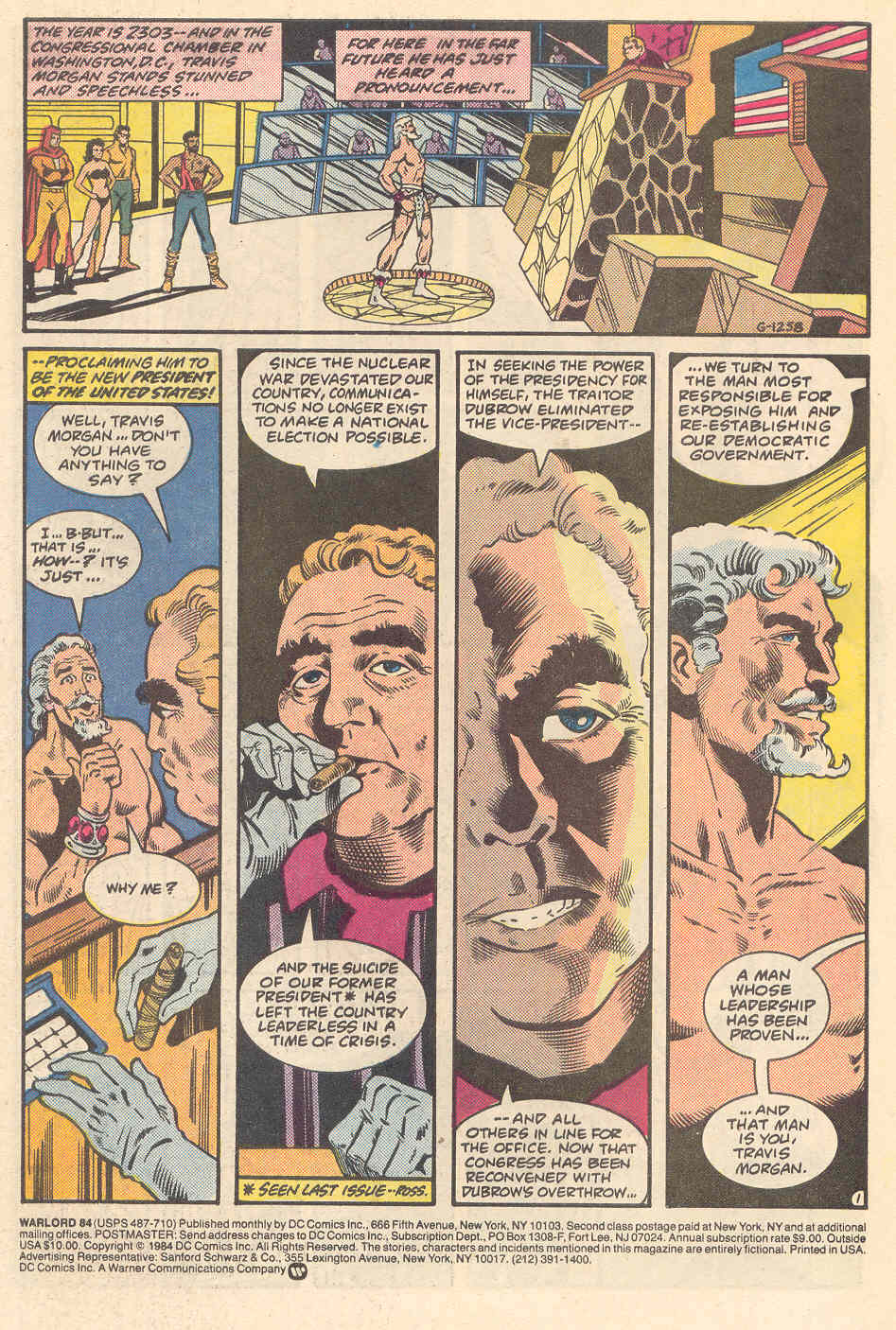Read online Warlord (1976) comic -  Issue #84 - 2