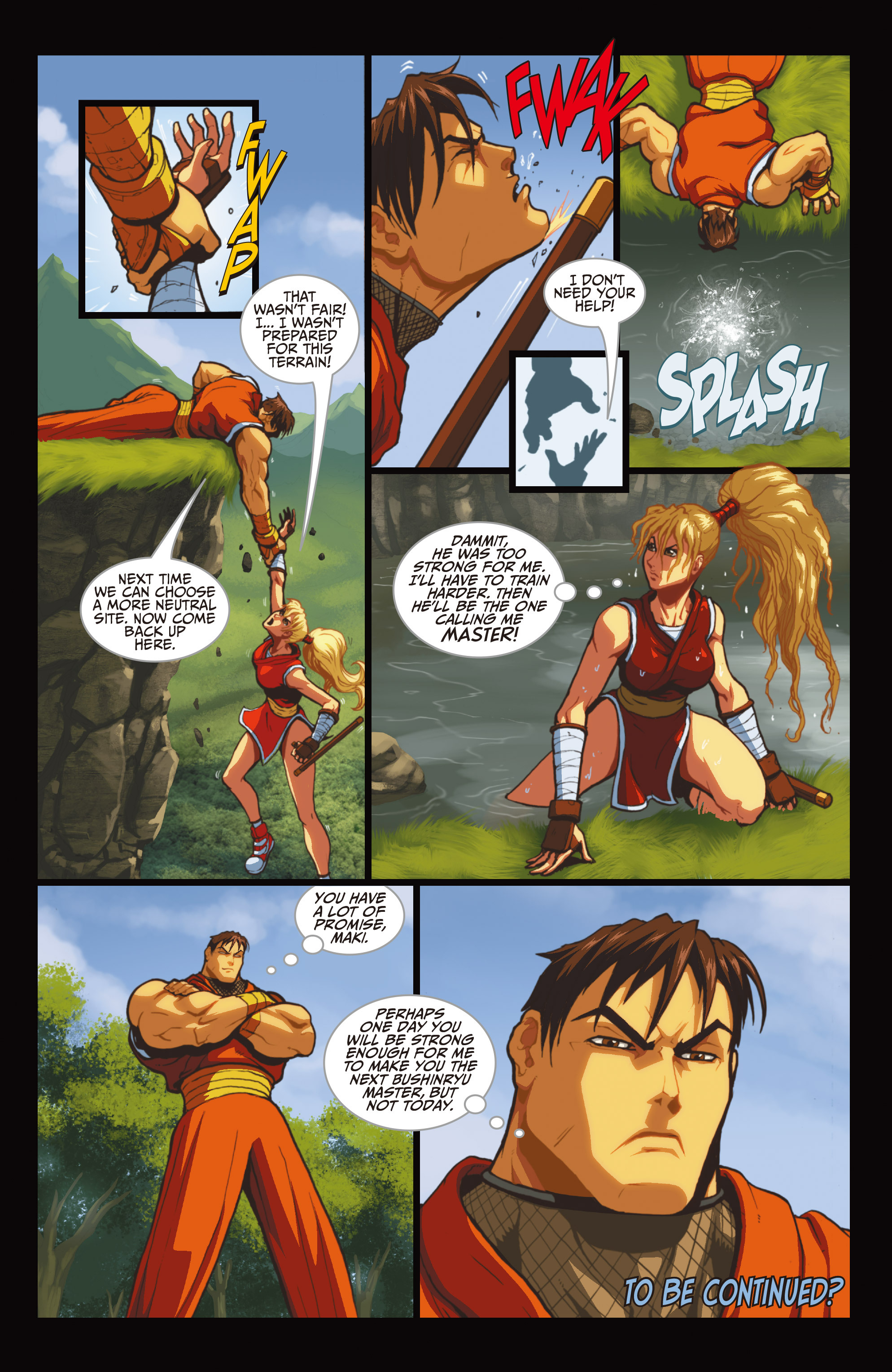 Read online Street Fighter II Turbo comic -  Issue #7 - 25