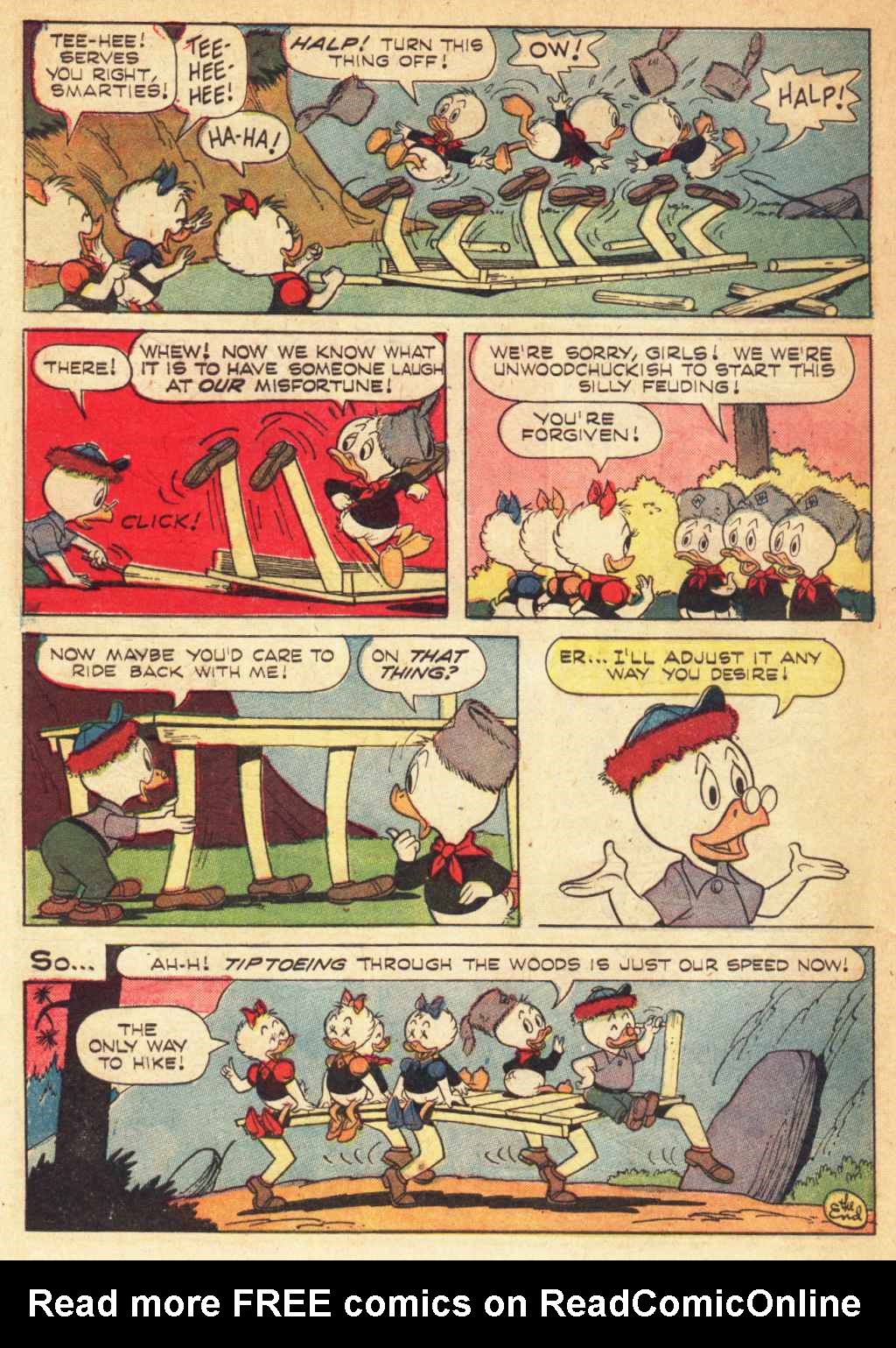 Read online Huey, Dewey, and Louie Junior Woodchucks comic -  Issue #2 - 32