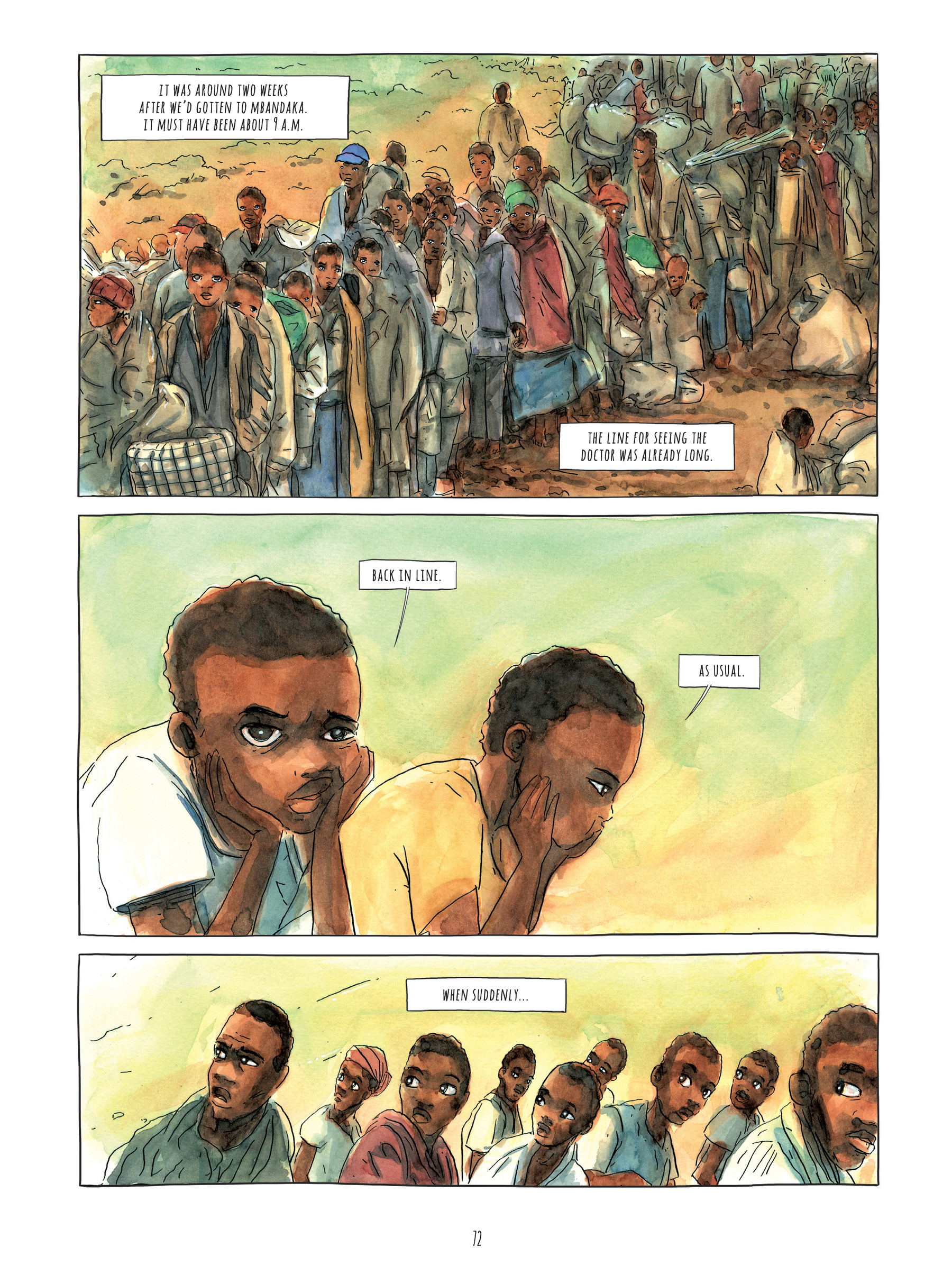 Read online Alice on the Run: One Child's Journey Through the Rwandan Civil War comic -  Issue # TPB - 71