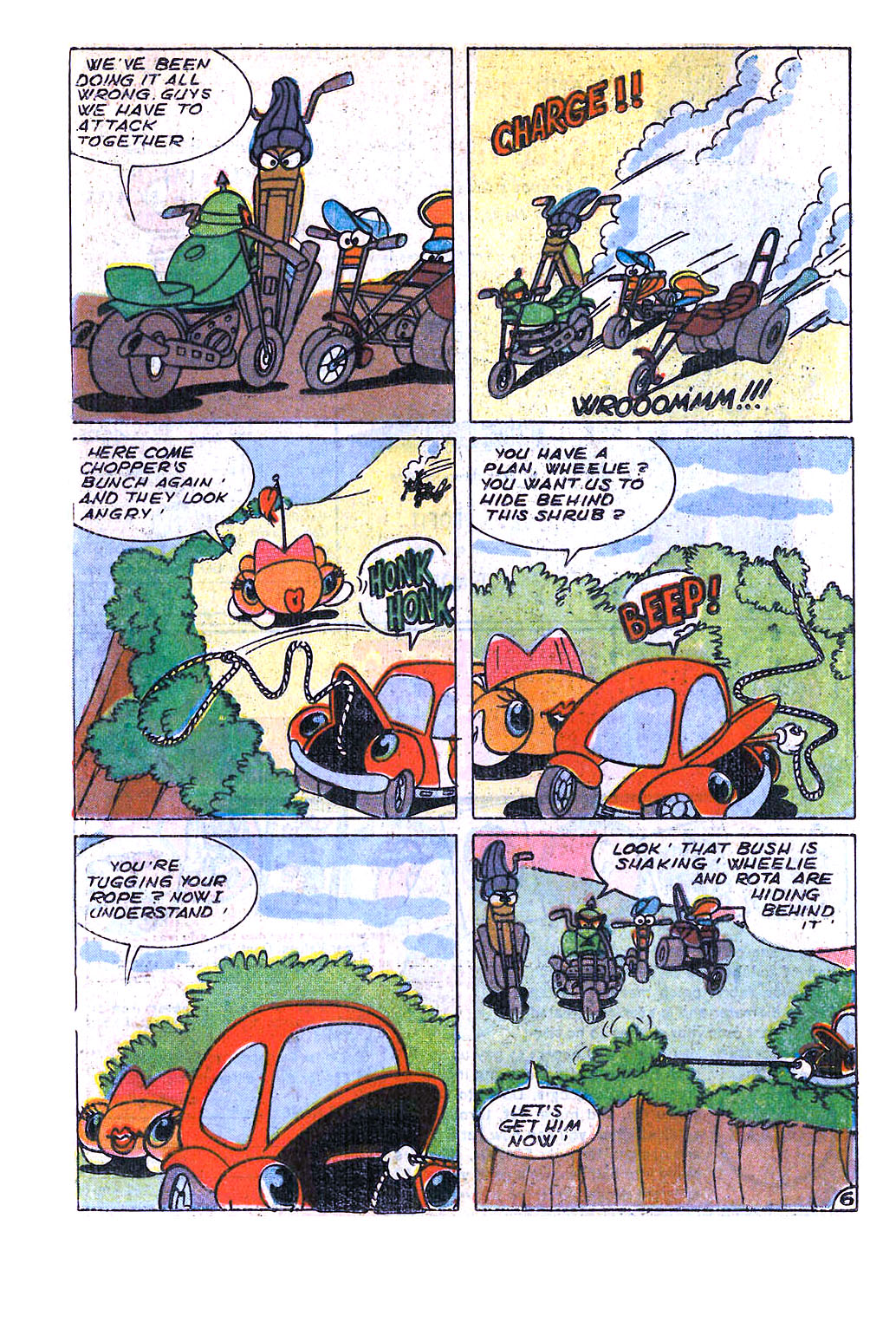 Read online Wheelie and the Chopper Bunch comic -  Issue #4 - 18