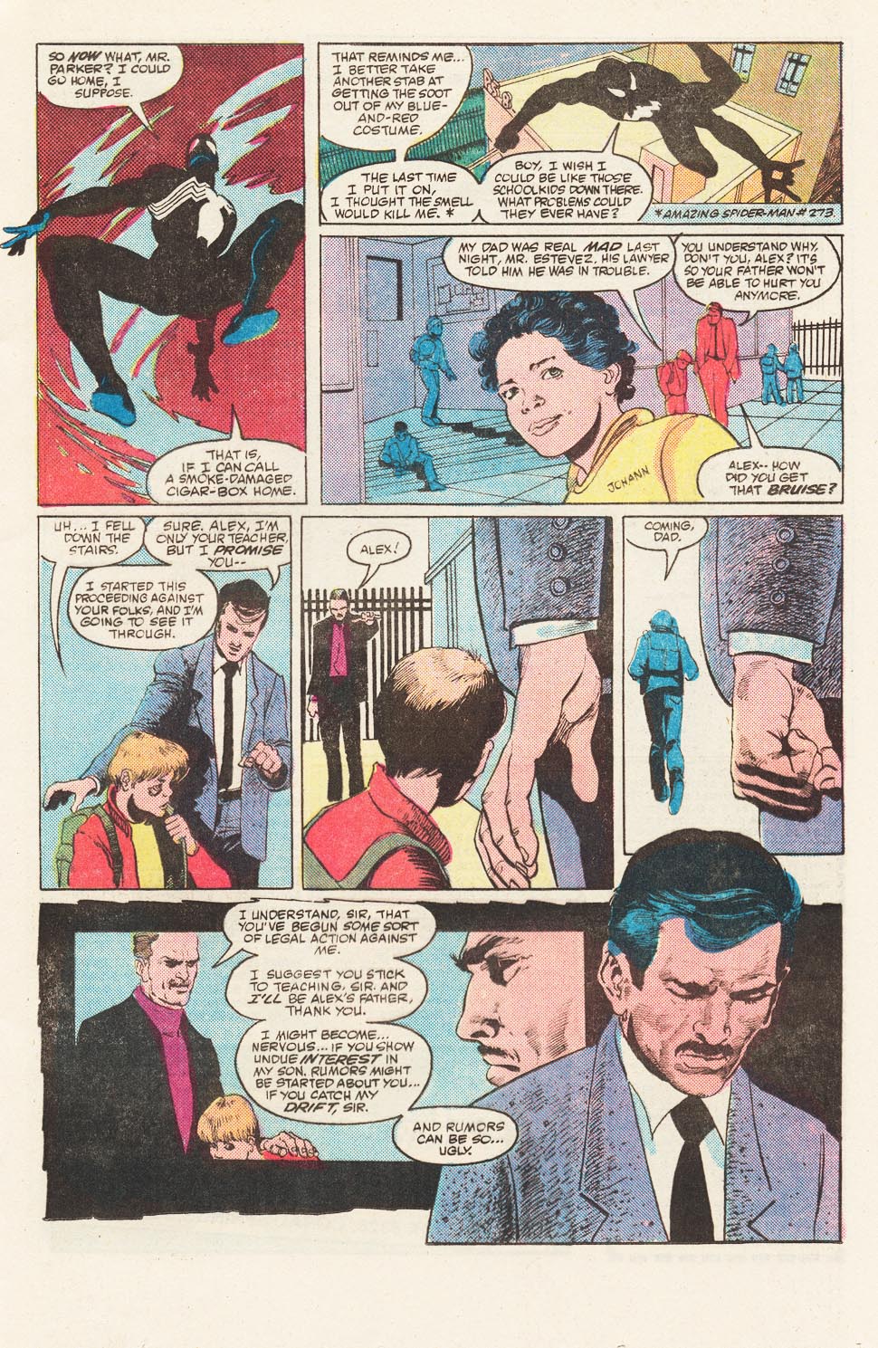 Read online The Spectacular Spider-Man (1976) comic -  Issue #112 - 9