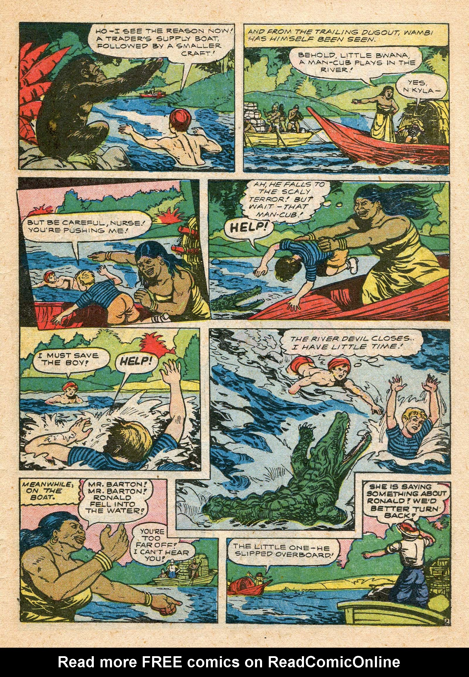 Read online Wambi Jungle Boy comic -  Issue #7 - 31