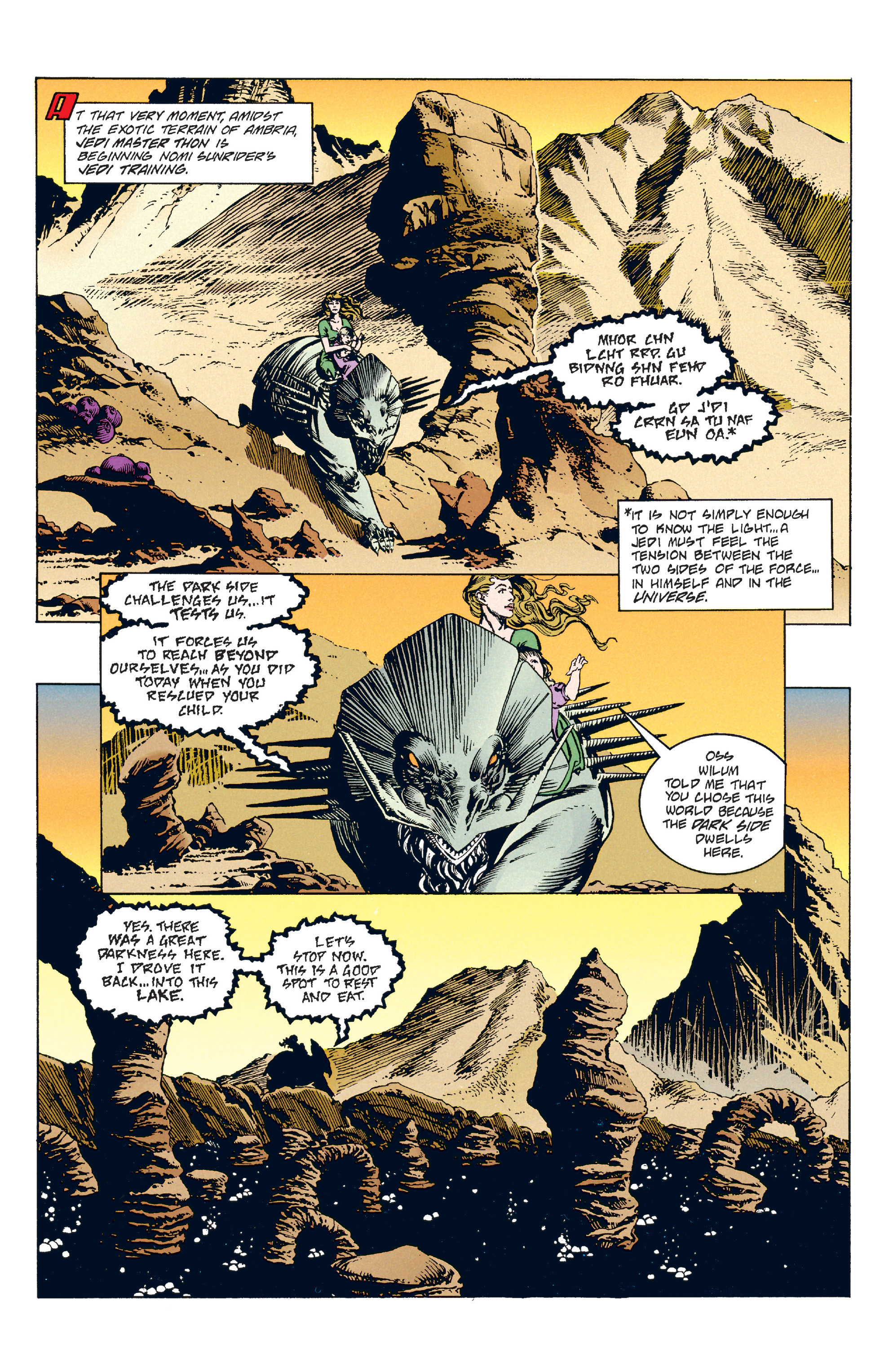 Read online Star Wars: Tales of the Jedi - Knights of The Old Republic comic -  Issue #5 - 7