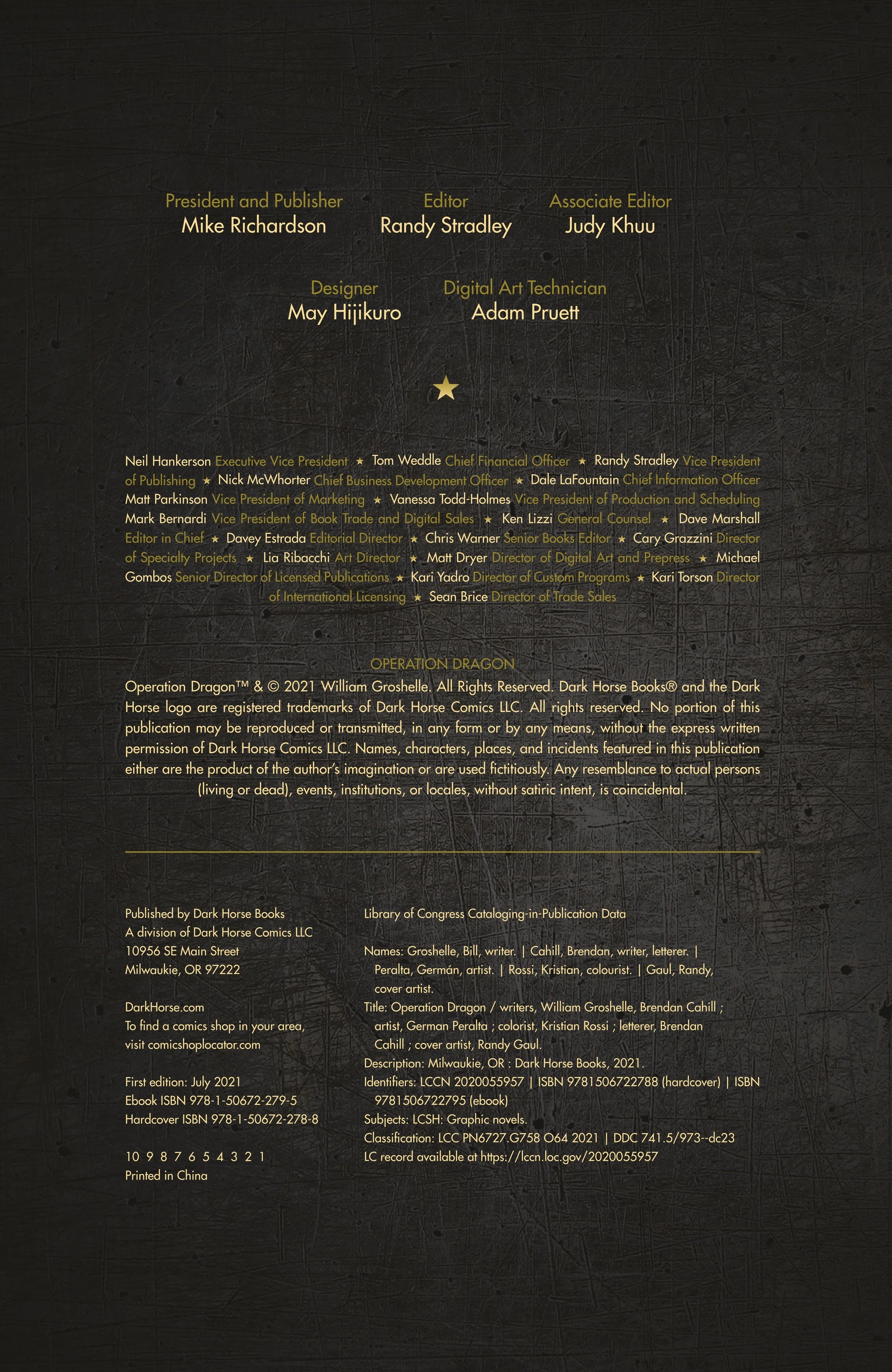 Read online Operation Dragon comic -  Issue # TPB (Part 1) - 6