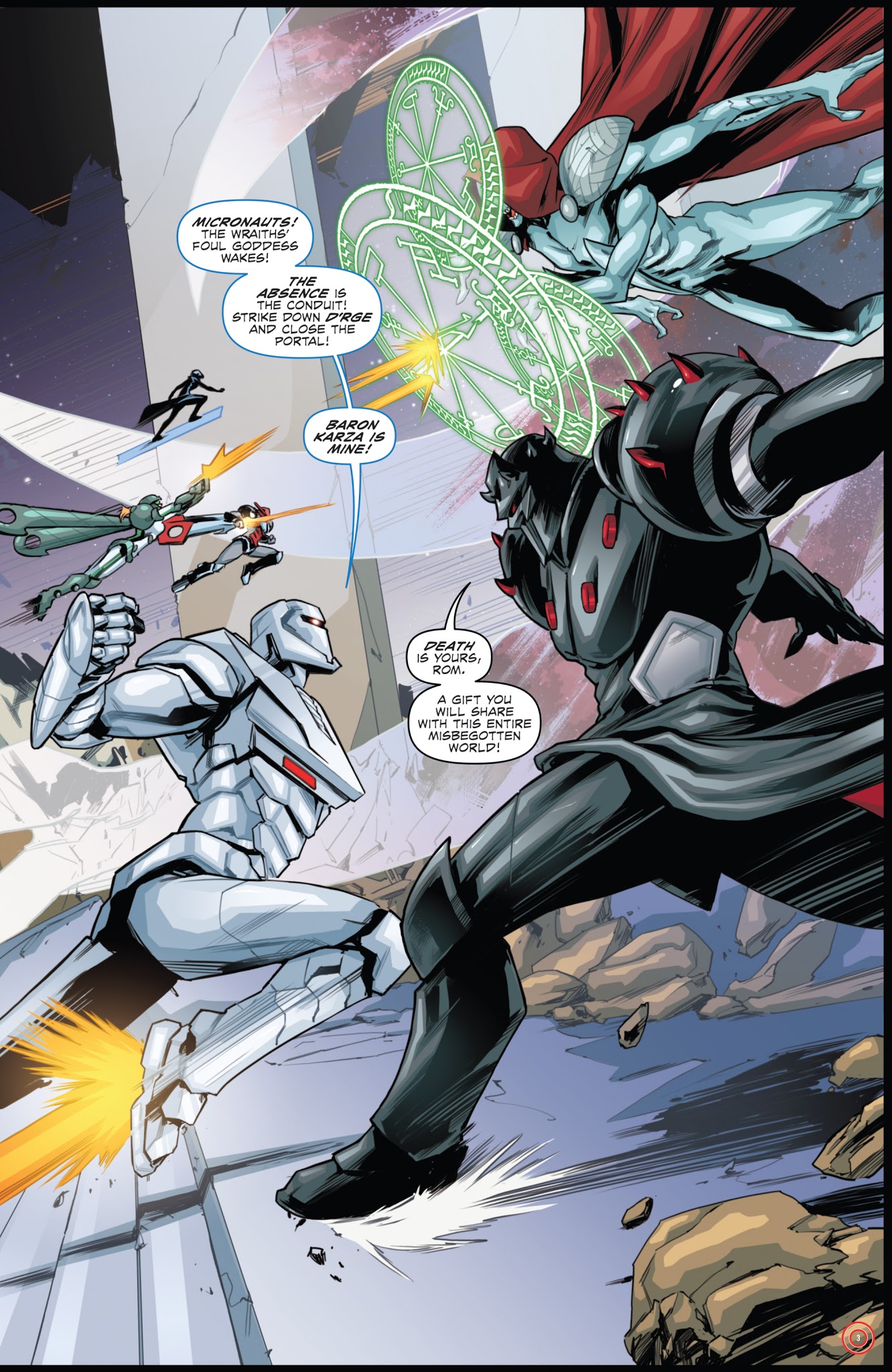 Read online Rom & the Micronauts comic -  Issue #5 - 5