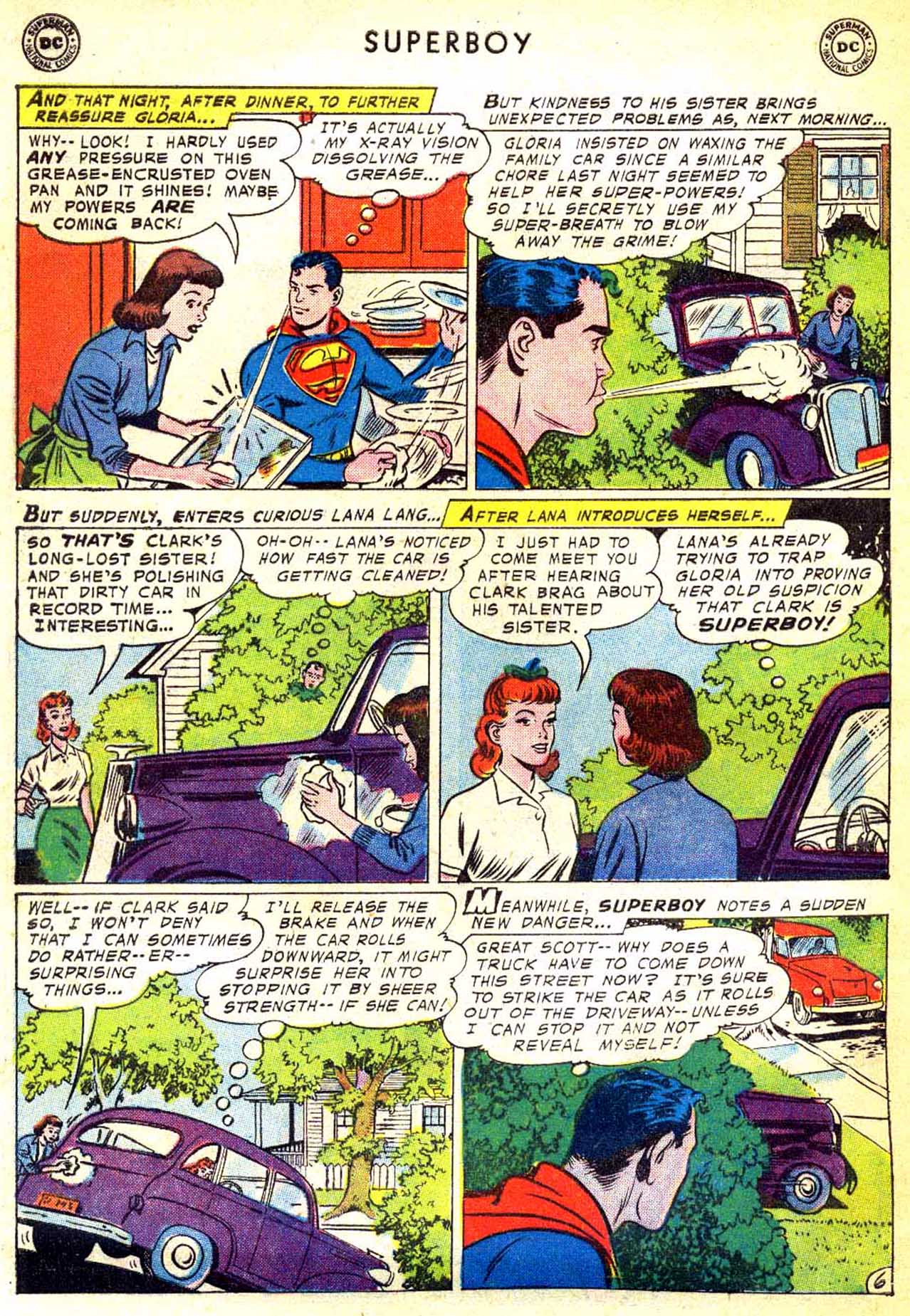 Read online Superboy (1949) comic -  Issue #62 - 7