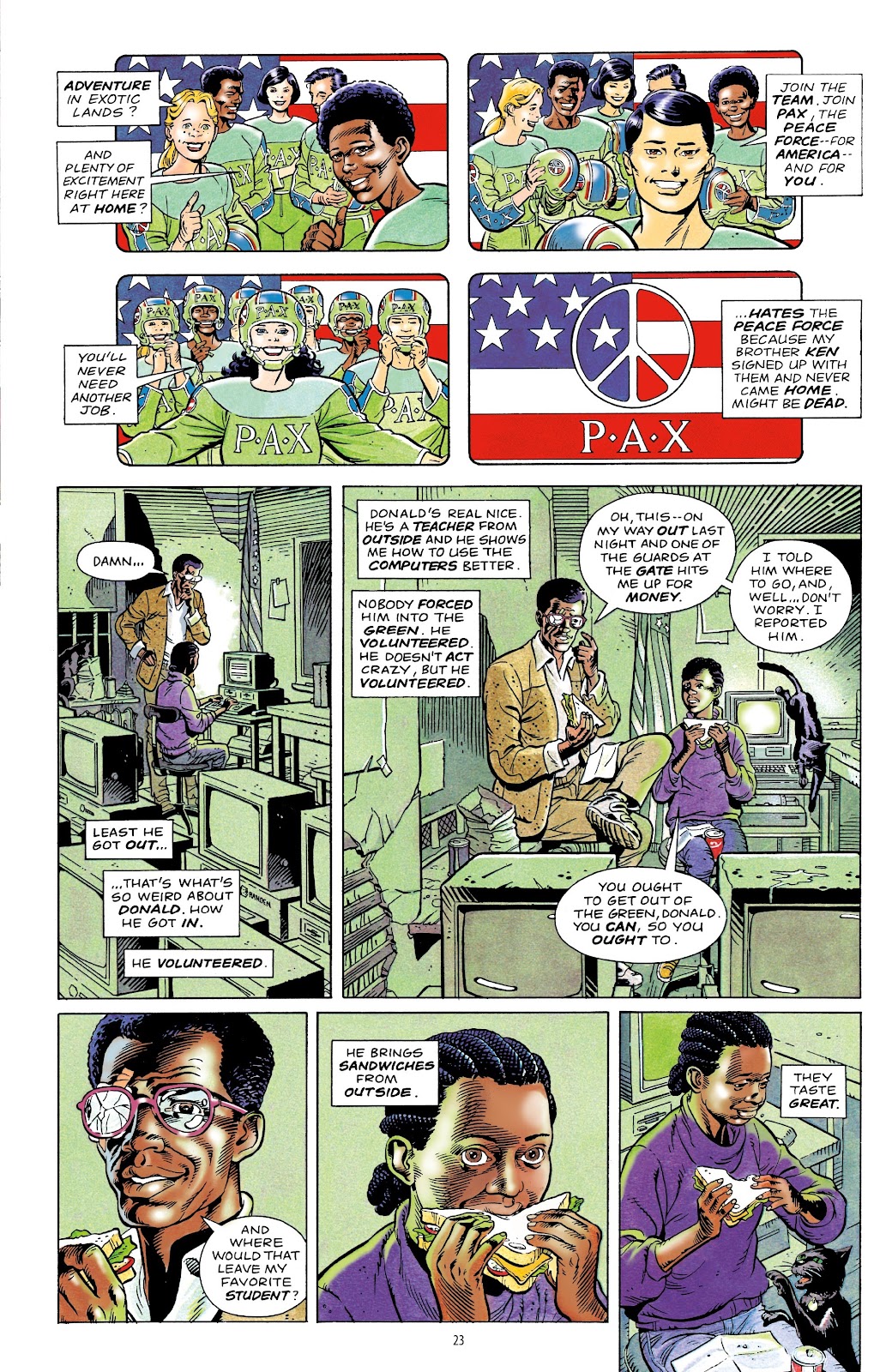 The Life and Times of Martha Washington in the Twenty-First Century issue TPB (Part 1) - Page 22
