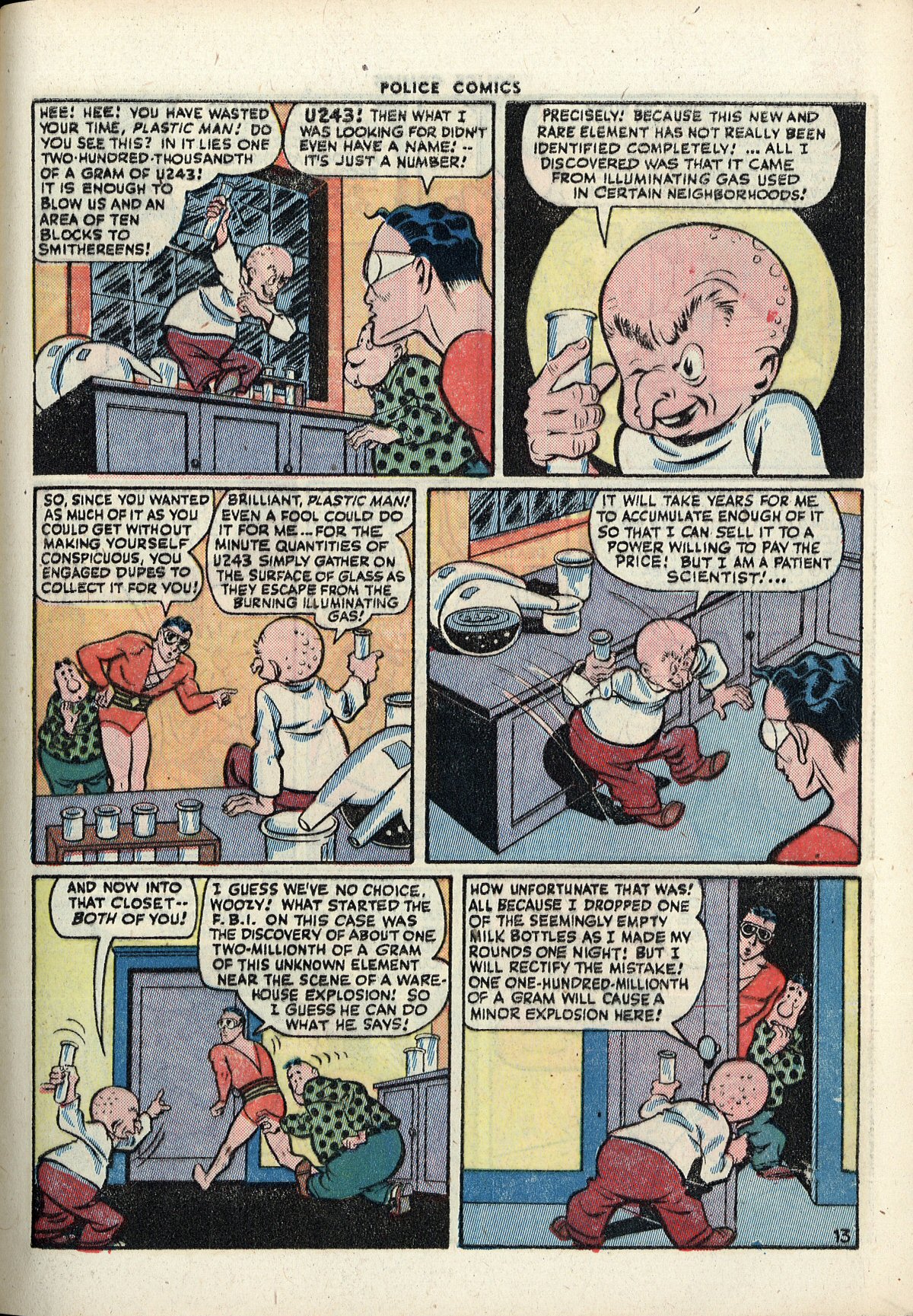 Read online Police Comics comic -  Issue #42 - 15