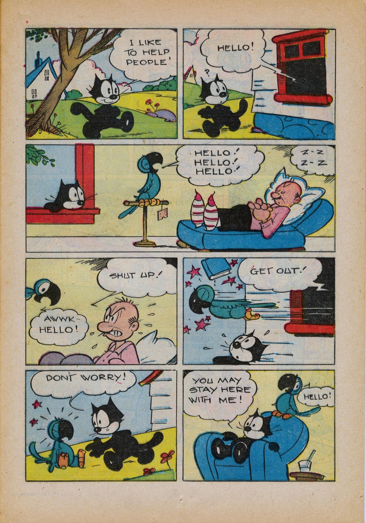 Read online Felix the Cat (1948) comic -  Issue #17 - 19