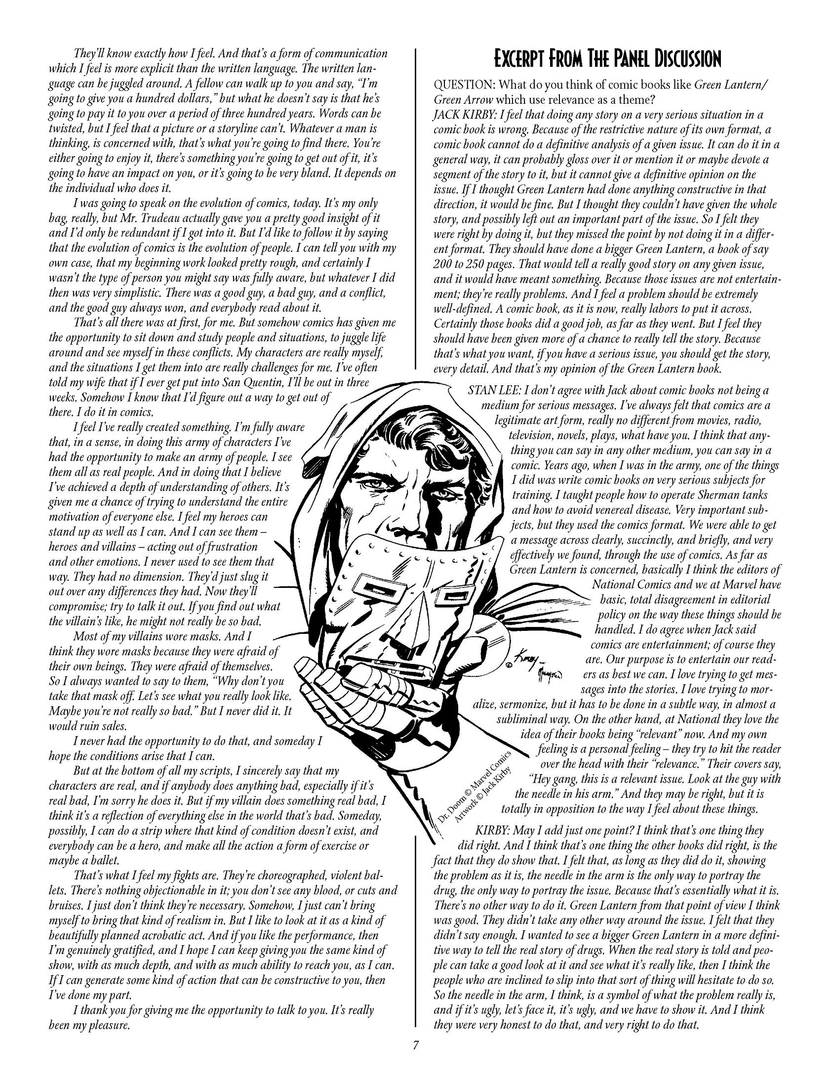 Read online The Jack Kirby Collector comic -  Issue #5 - 7