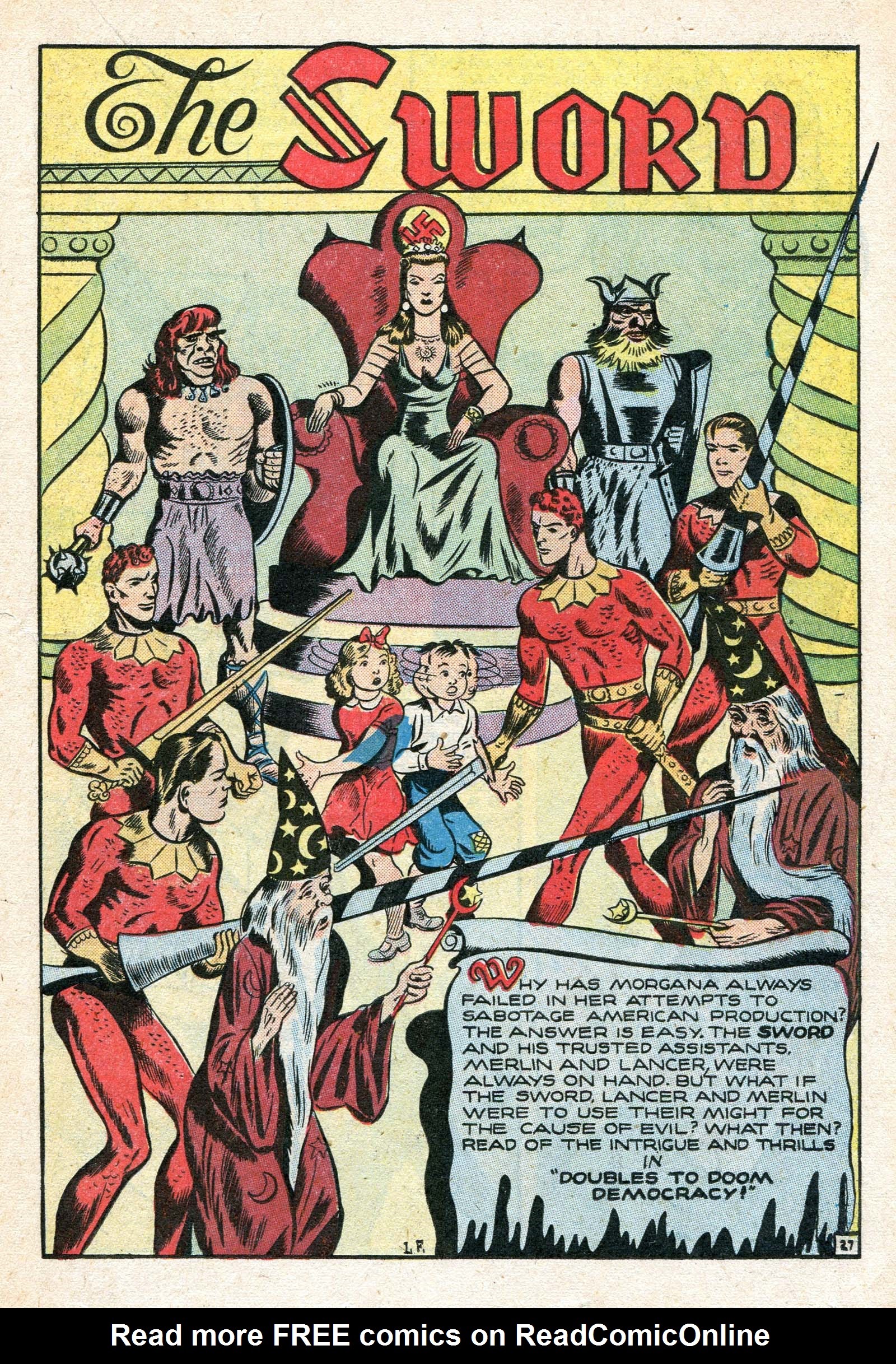 Read online Super-Mystery Comics comic -  Issue #20 - 29