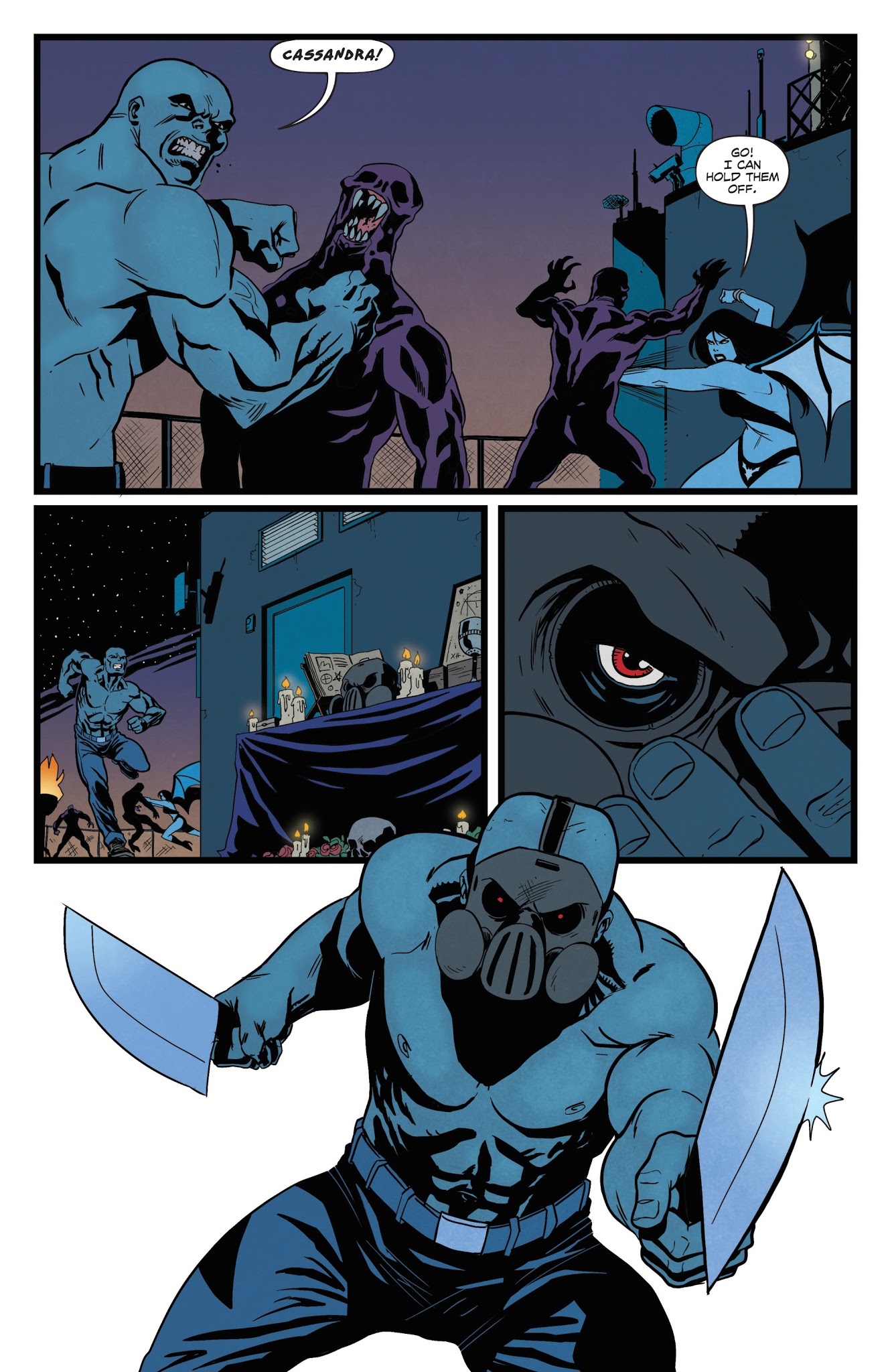 Read online Hack/Slash vs. Vampirella comic -  Issue #5 - 9