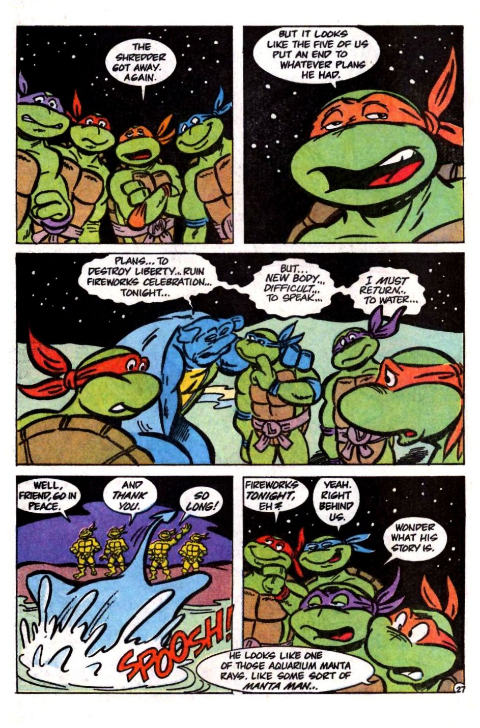 Read online Teenage Mutant Ninja Turtles Adventures (1989) comic -  Issue #5 - 28