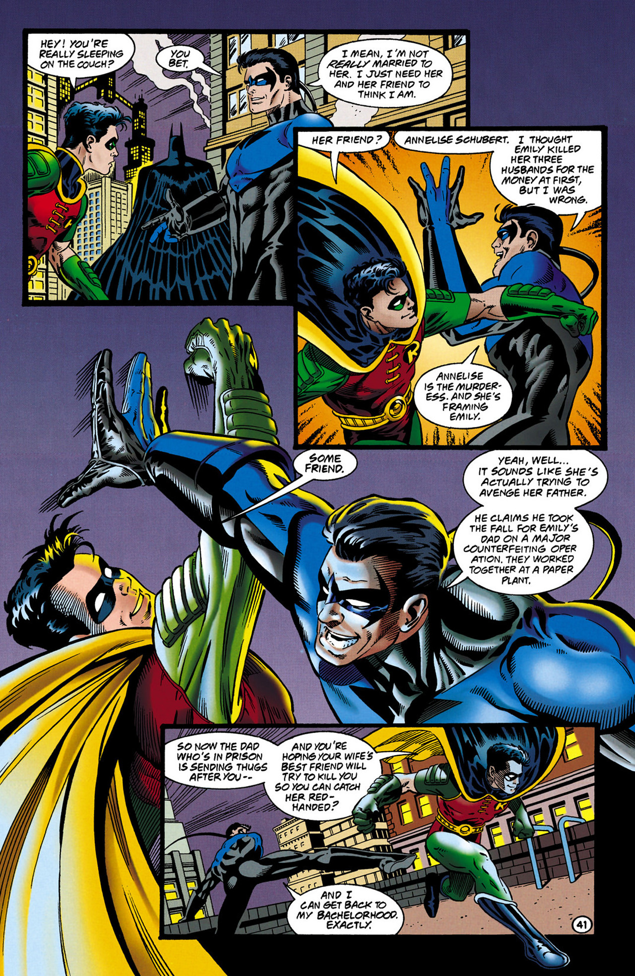 Read online Nightwing (1996) comic -  Issue # Annual 1 - 42