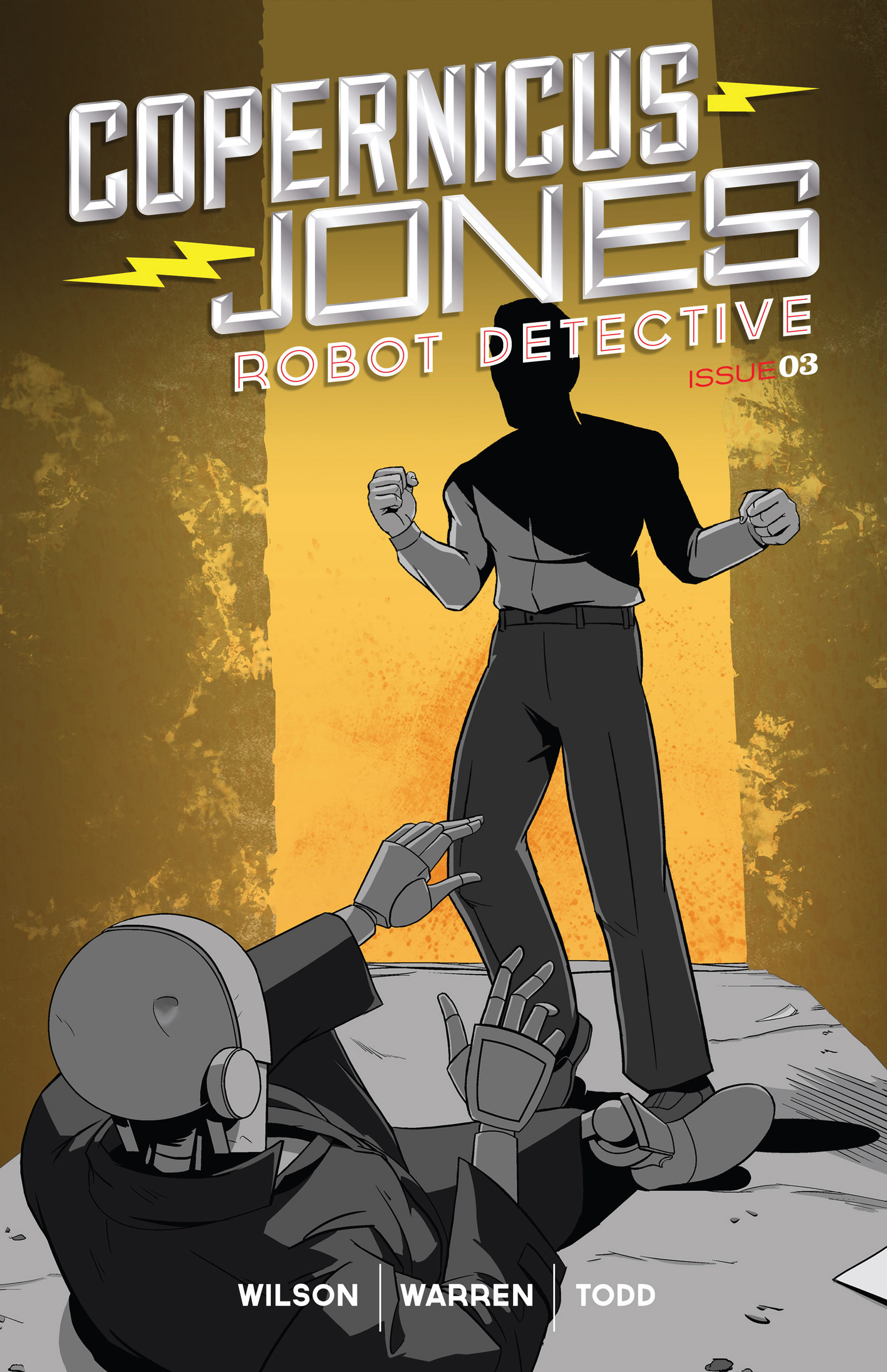 Read online Copernicus Jones: Robot Detective comic -  Issue #3 - 1