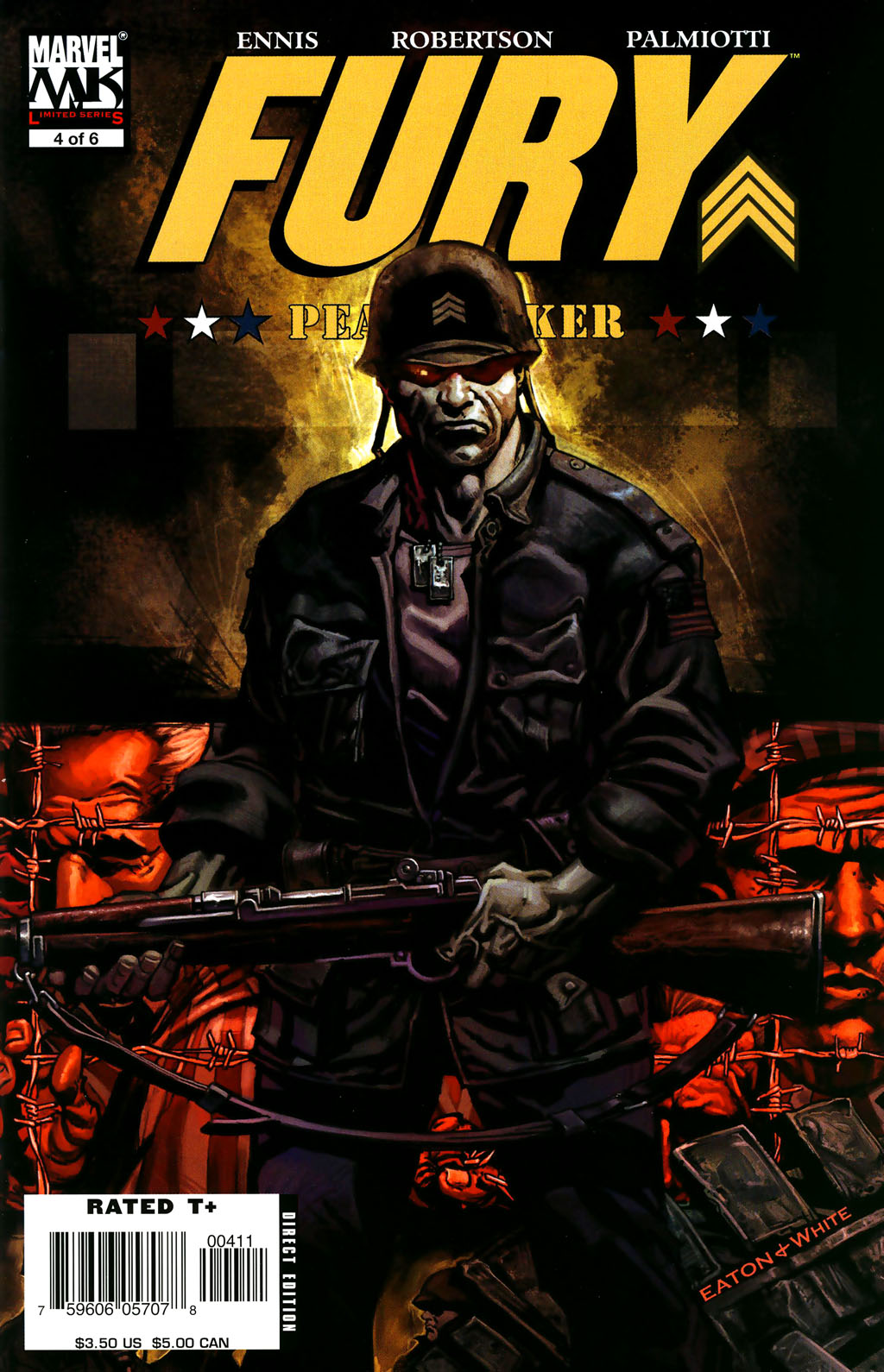 Read online Fury: Peacemaker comic -  Issue #4 - 1