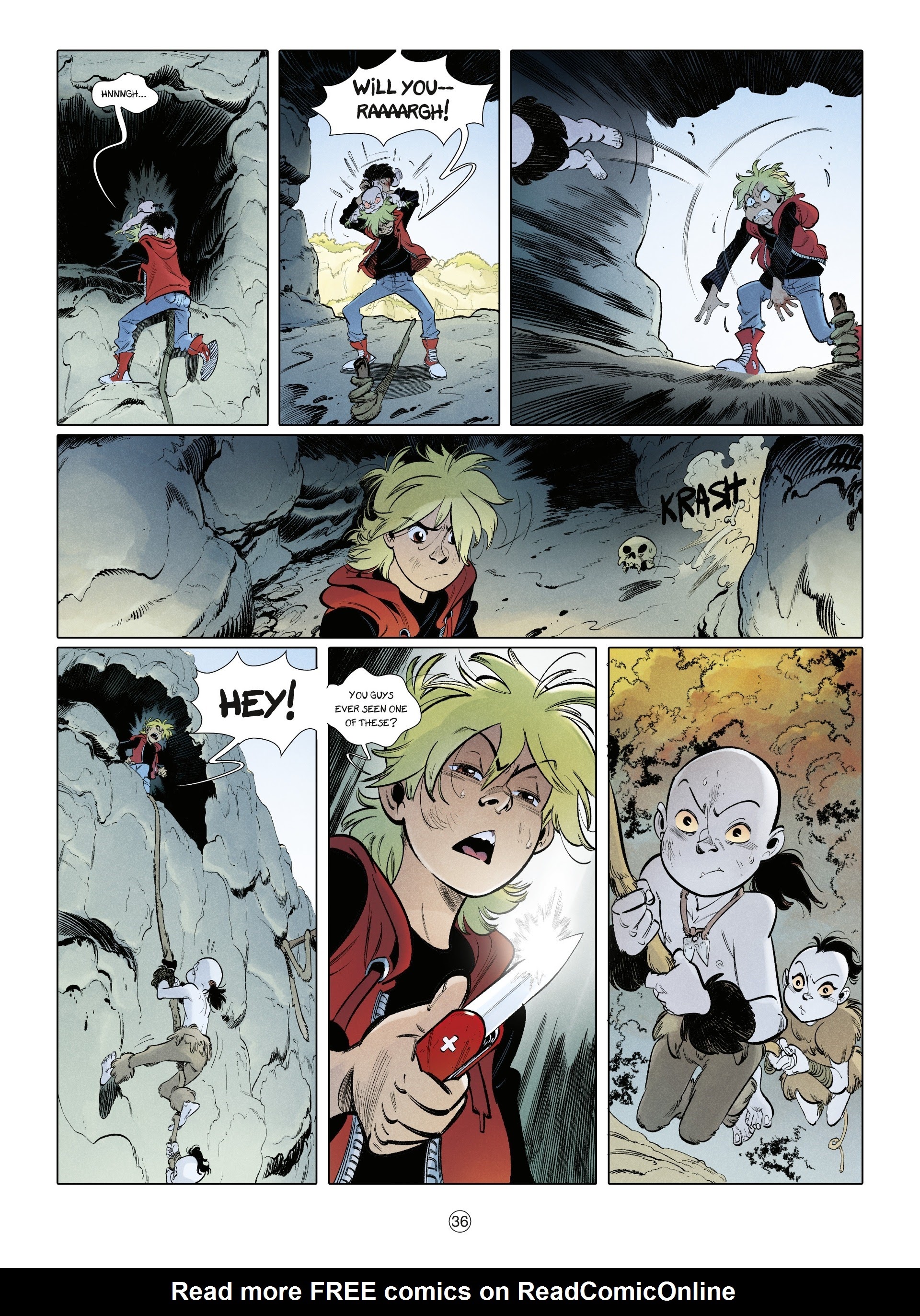 Read online FRNK comic -  Issue #5 - 36