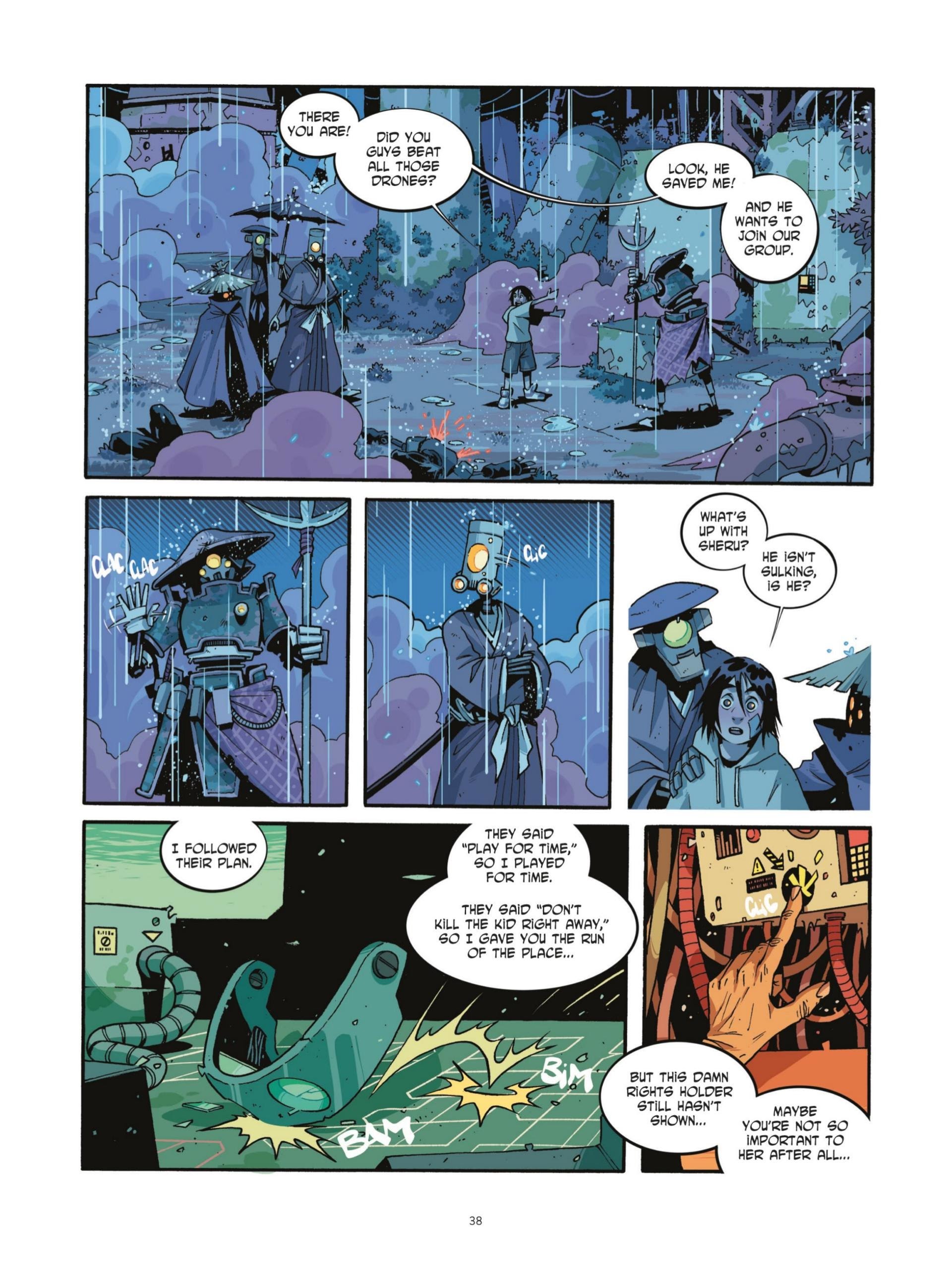 Read online Yojimbot (2021) comic -  Issue #3 - 38