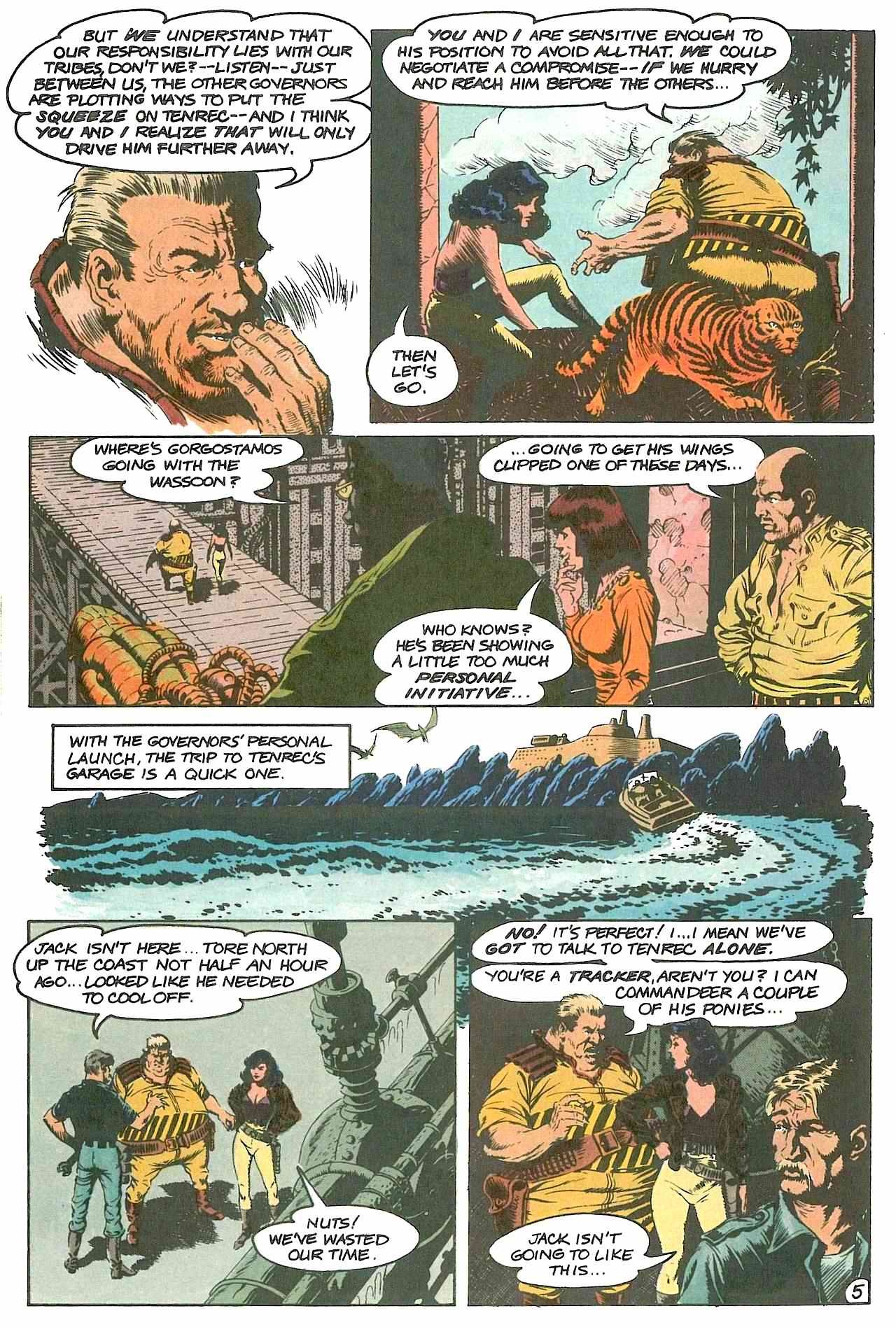 Read online Cadillacs & Dinosaurs comic -  Issue #3 - 7