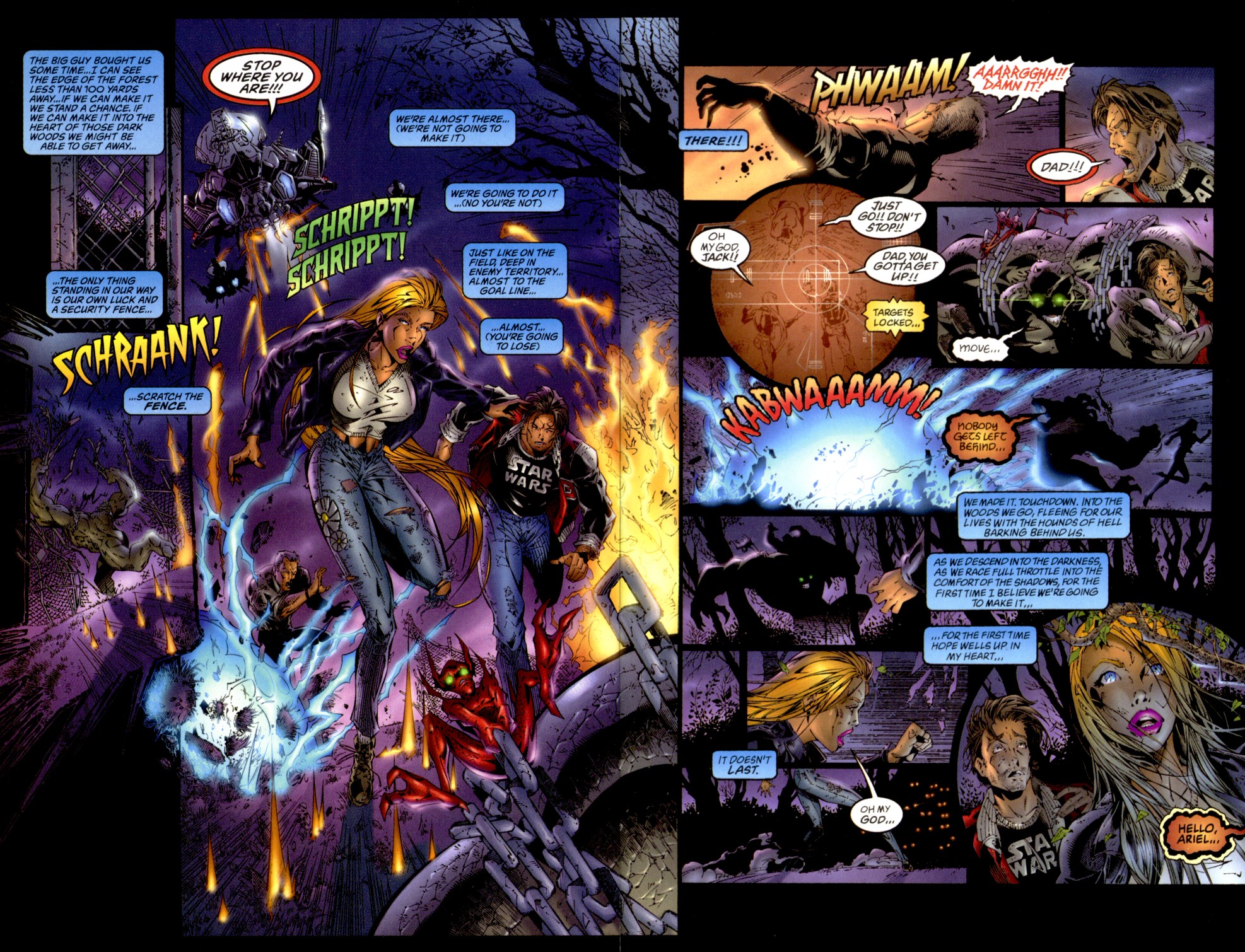 Read online Darkchylde comic -  Issue #4 - 19
