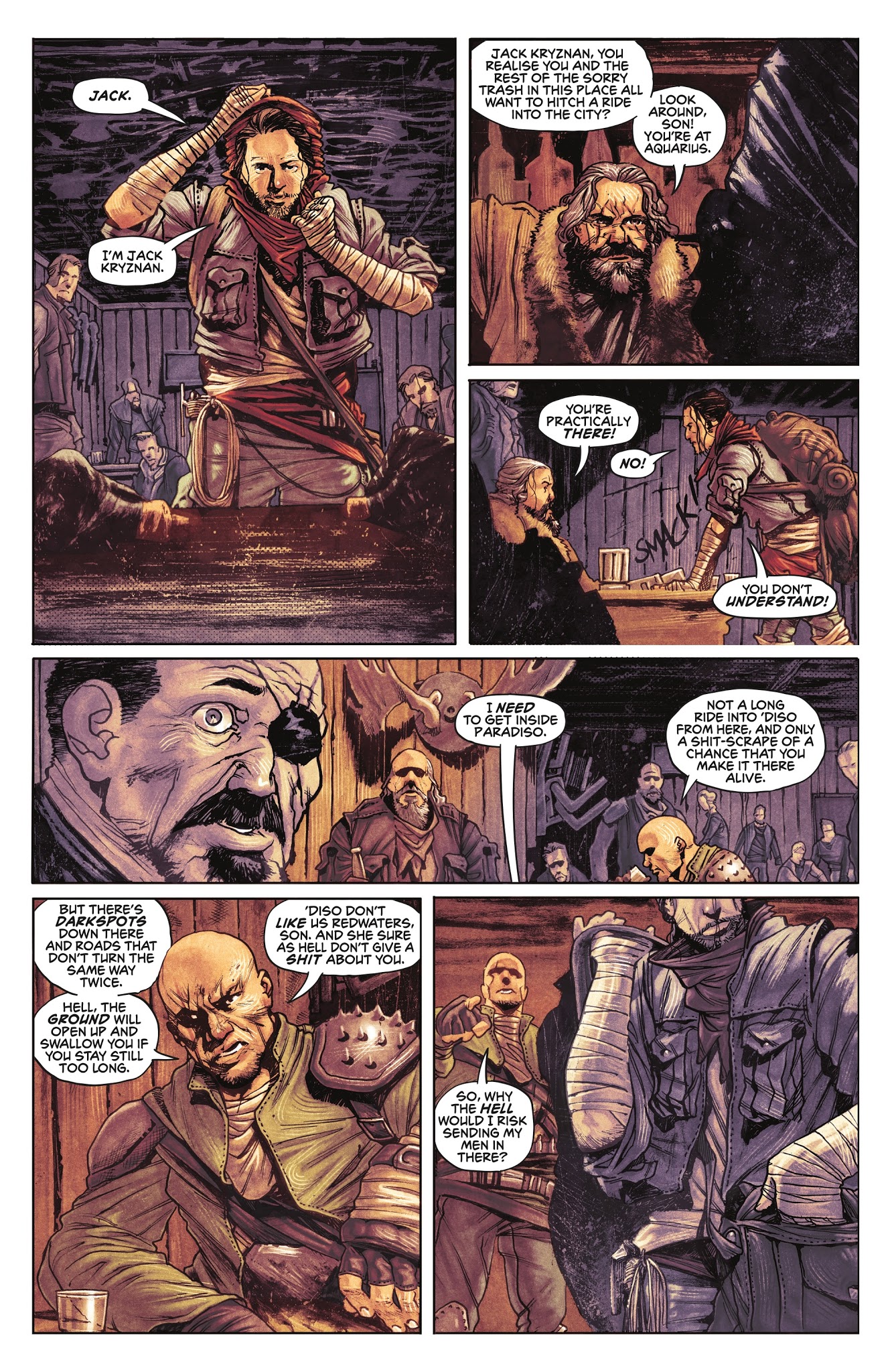 Read online Paradiso comic -  Issue #1 - 7