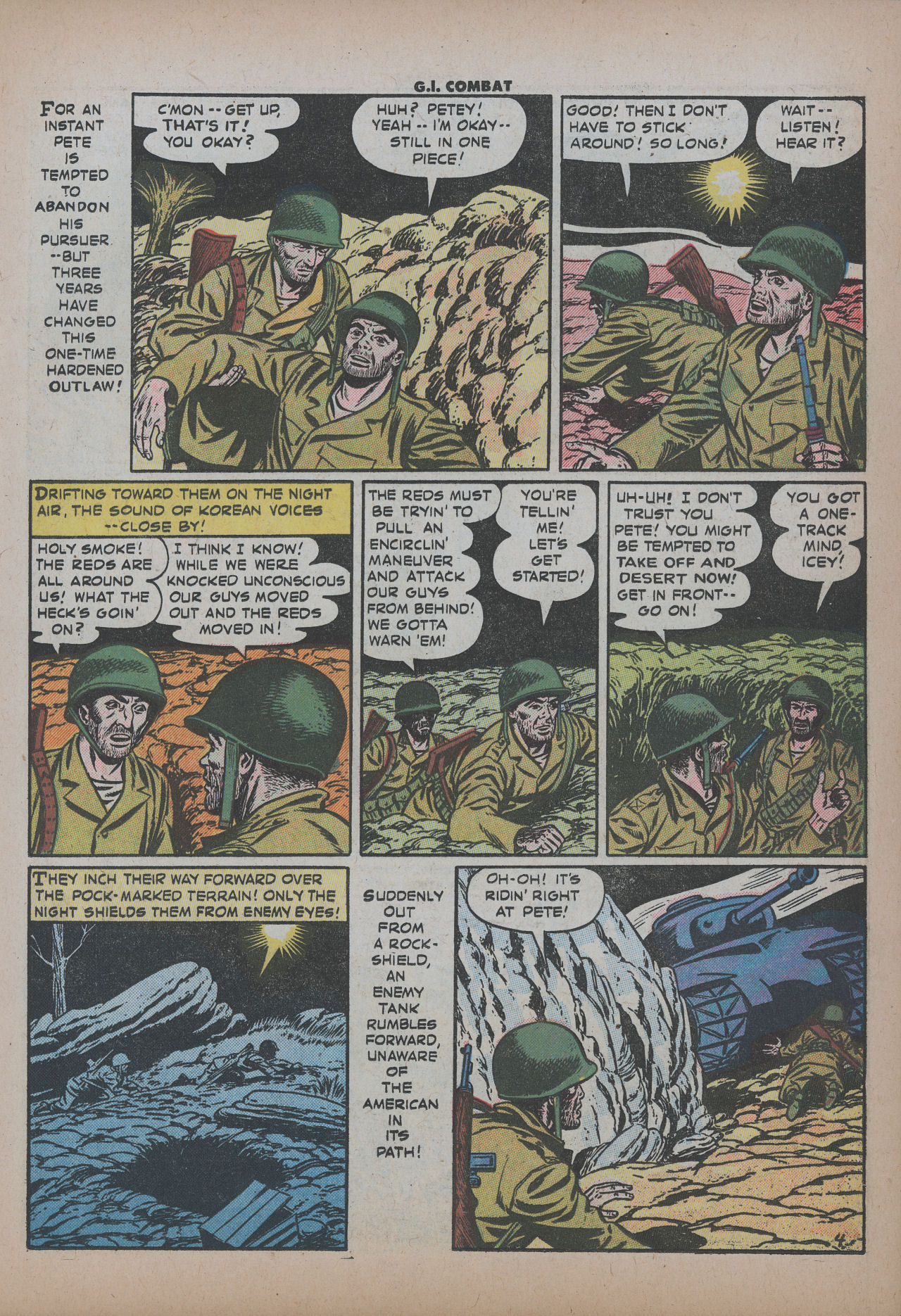 Read online G.I. Combat (1952) comic -  Issue #36 - 15