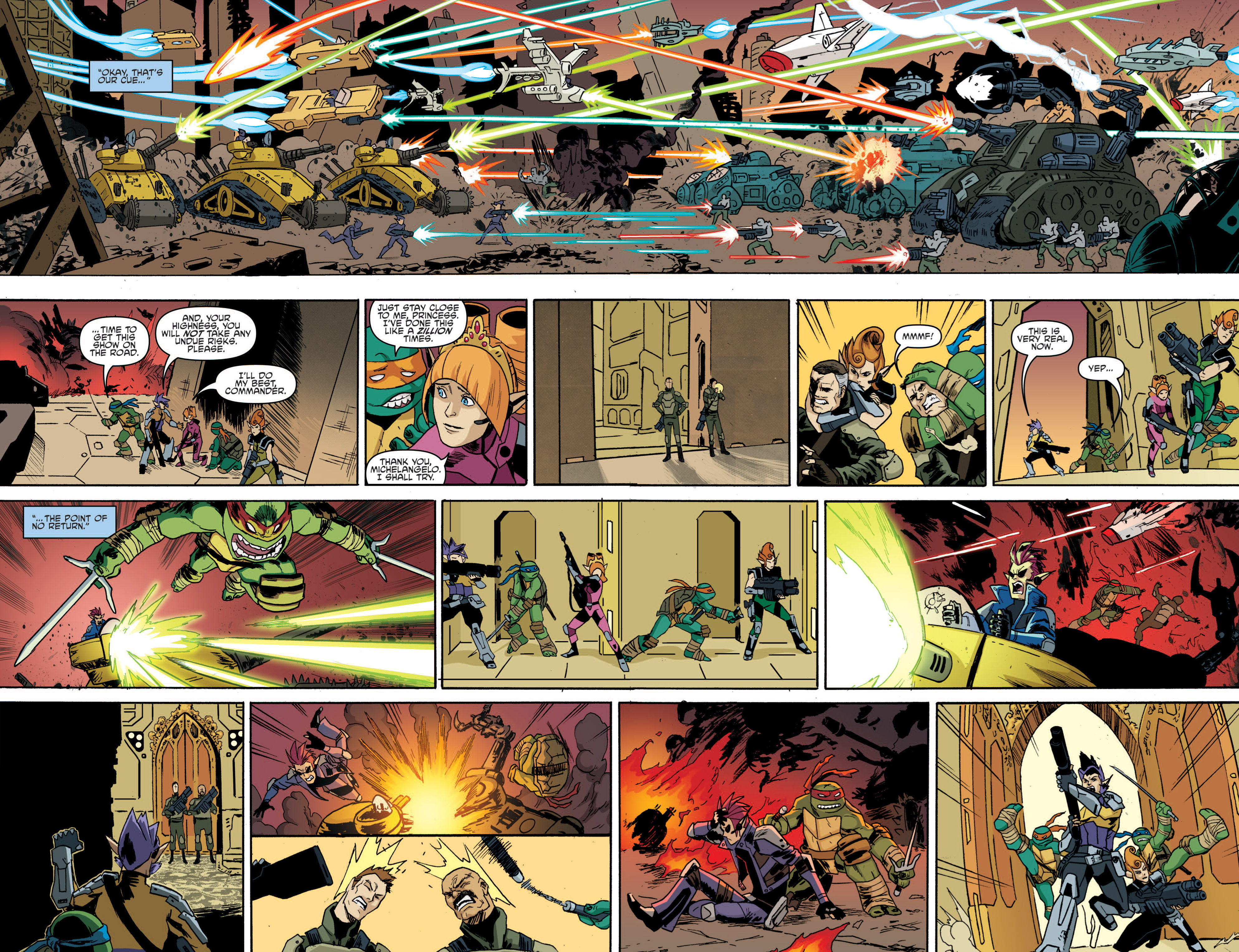 Read online Teenage Mutant Ninja Turtles (2011) comic -  Issue #19 - 24