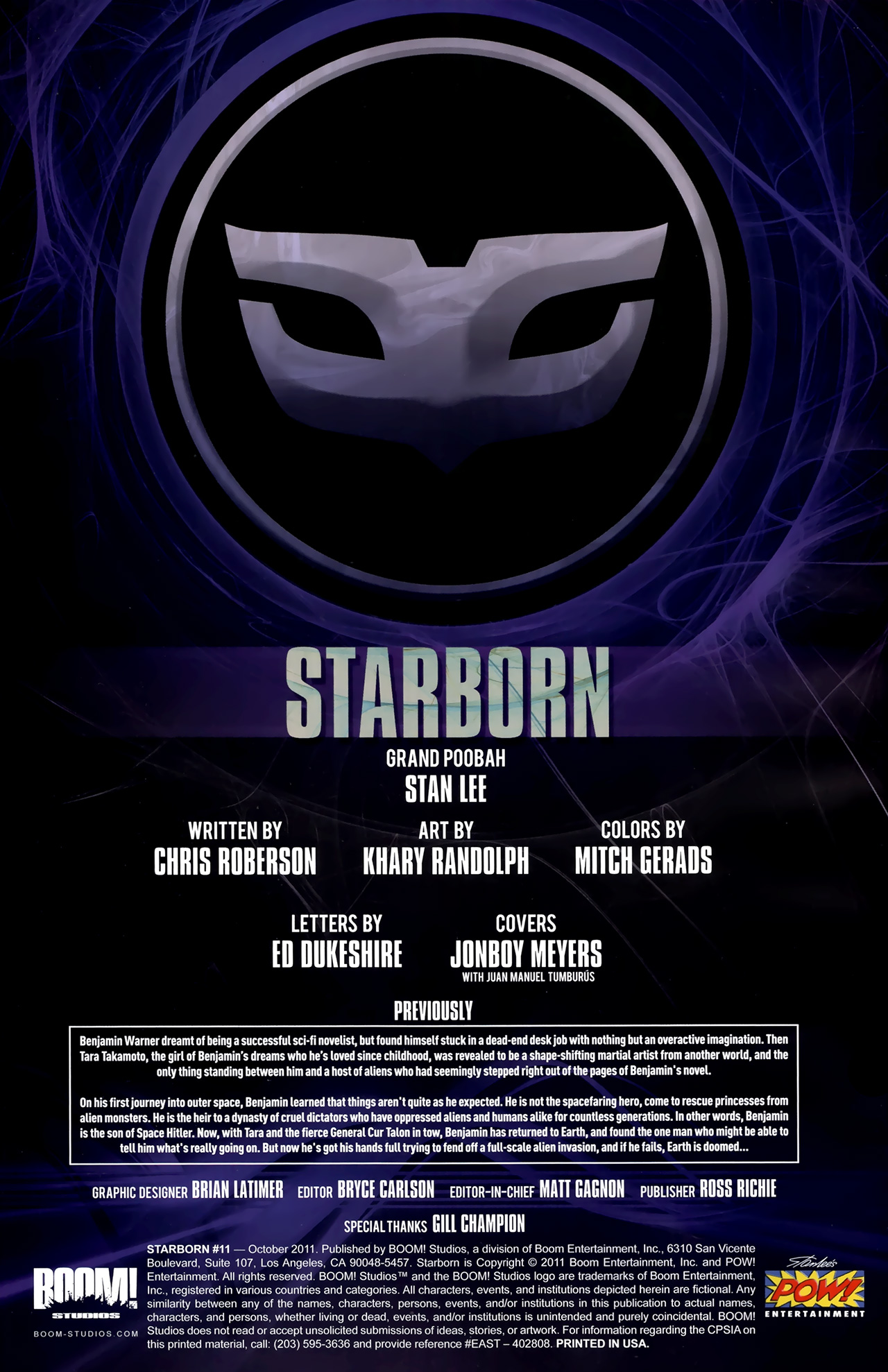 Read online Starborn comic -  Issue #11 - 2