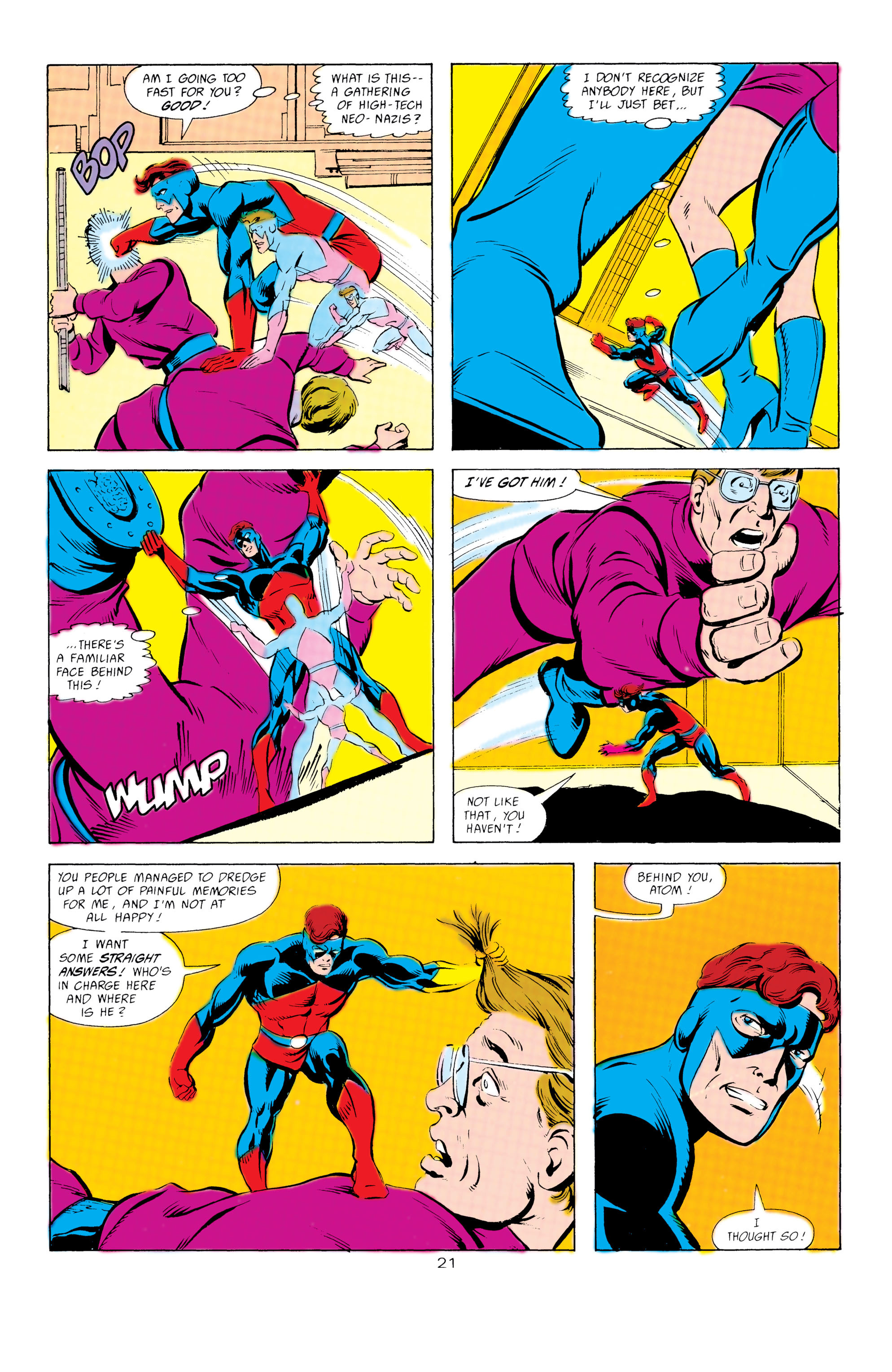 Read online Power of the Atom comic -  Issue #6 - 22