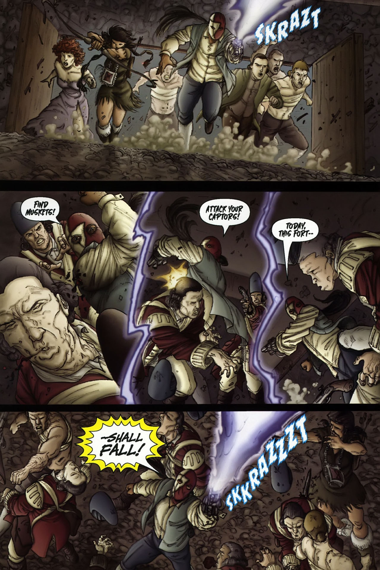 Read online Pistolfist Revolutionary Warrior comic -  Issue #4 - 16