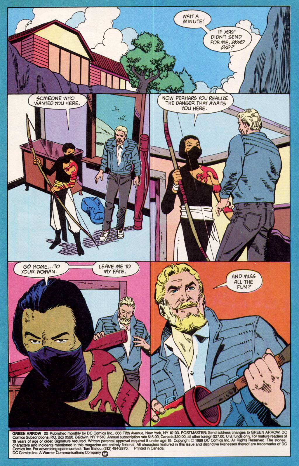 Read online Green Arrow (1988) comic -  Issue #22 - 2