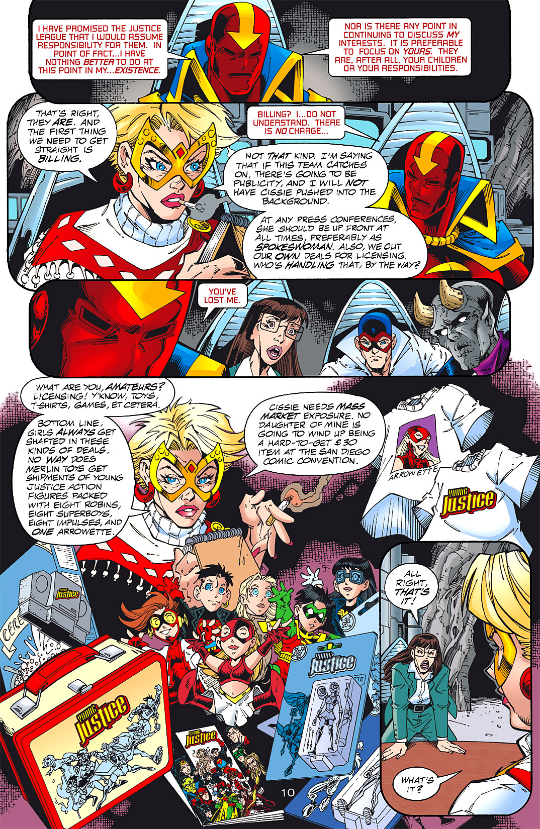 Read online Young Justice (1998) comic -  Issue #7 - 11