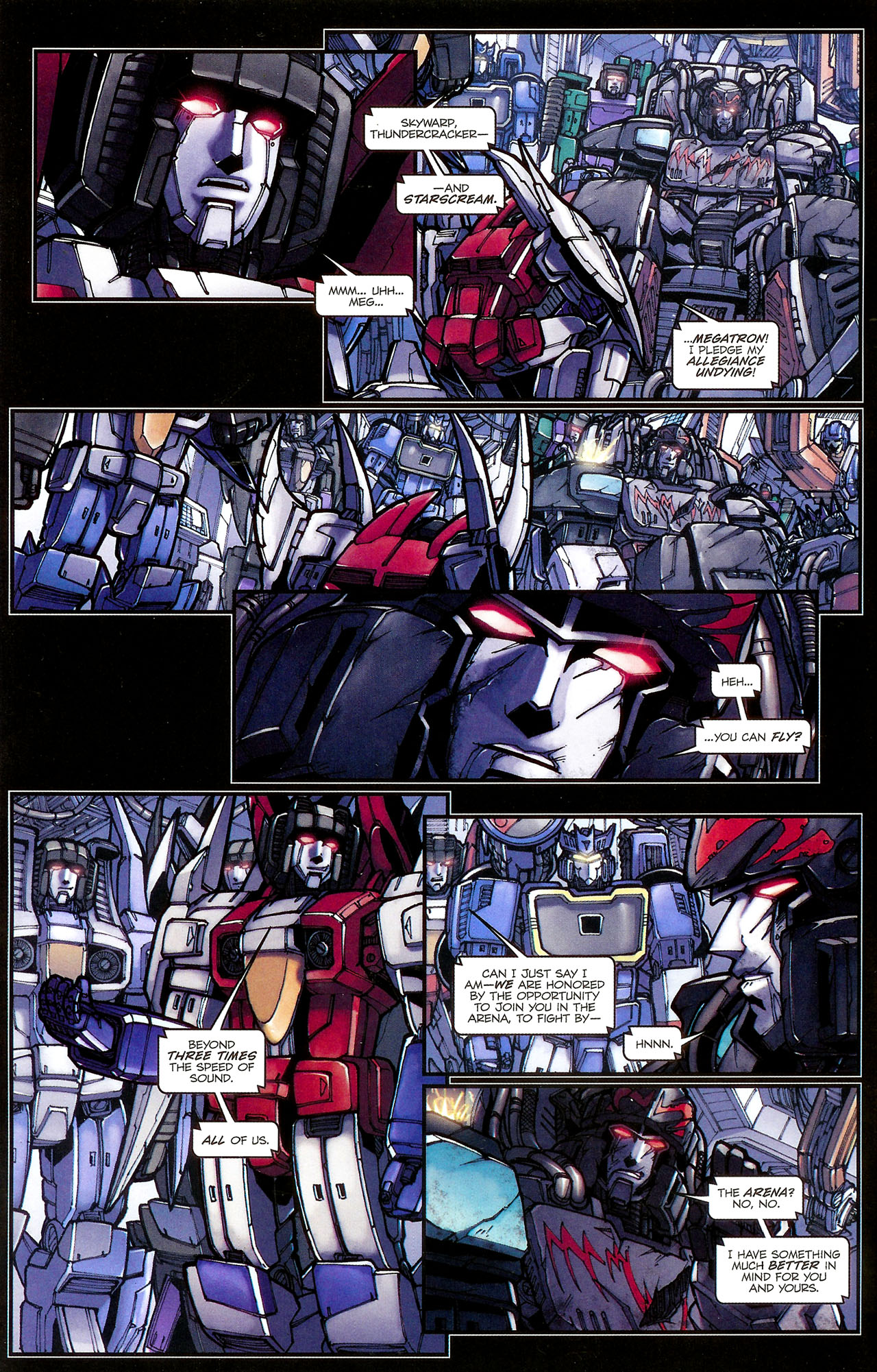Read online The Transformers Megatron Origin comic -  Issue #3 - 7