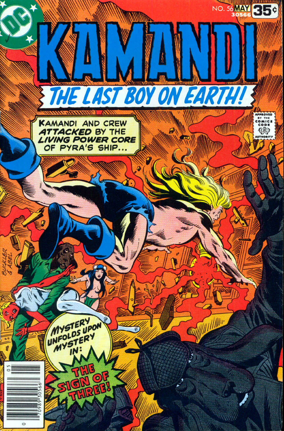 Read online Kamandi, The Last Boy On Earth comic -  Issue #56 - 1