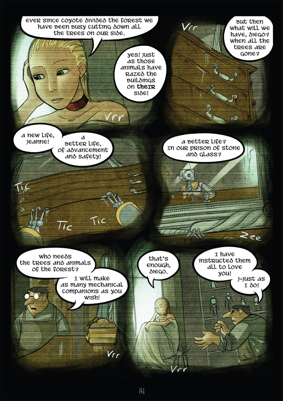 Read online Gunnerkrigg Court comic -  Issue # TPB 3 (Part 1) - 87