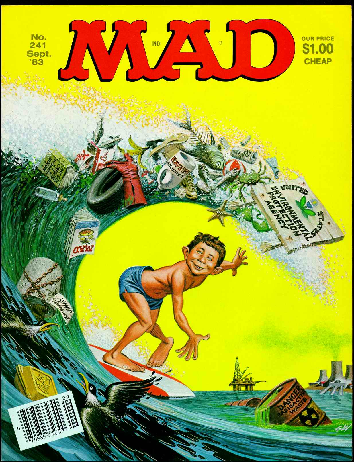 Read online MAD comic -  Issue #241 - 1