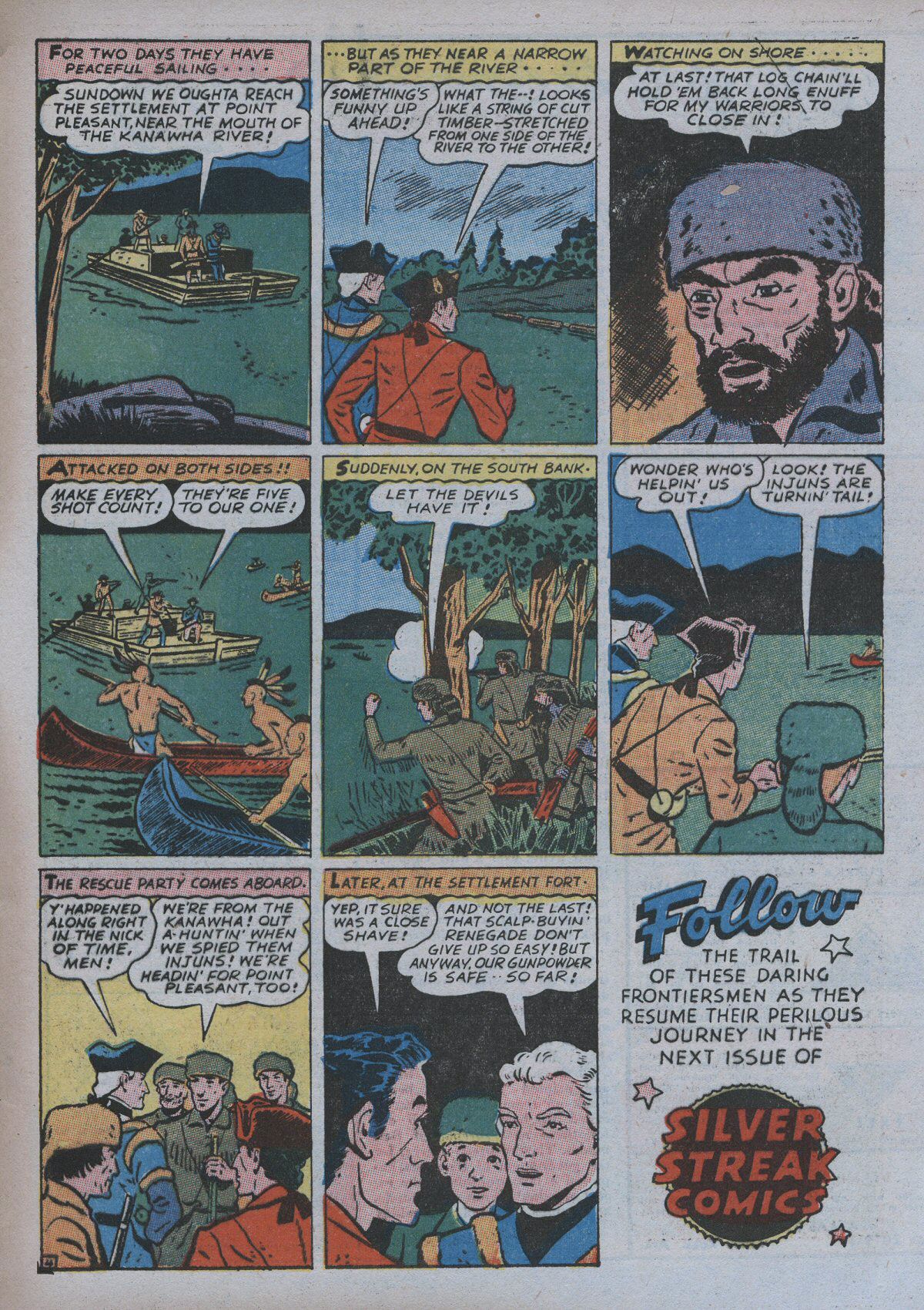 Read online Silver Streak Comics comic -  Issue #9 - 56