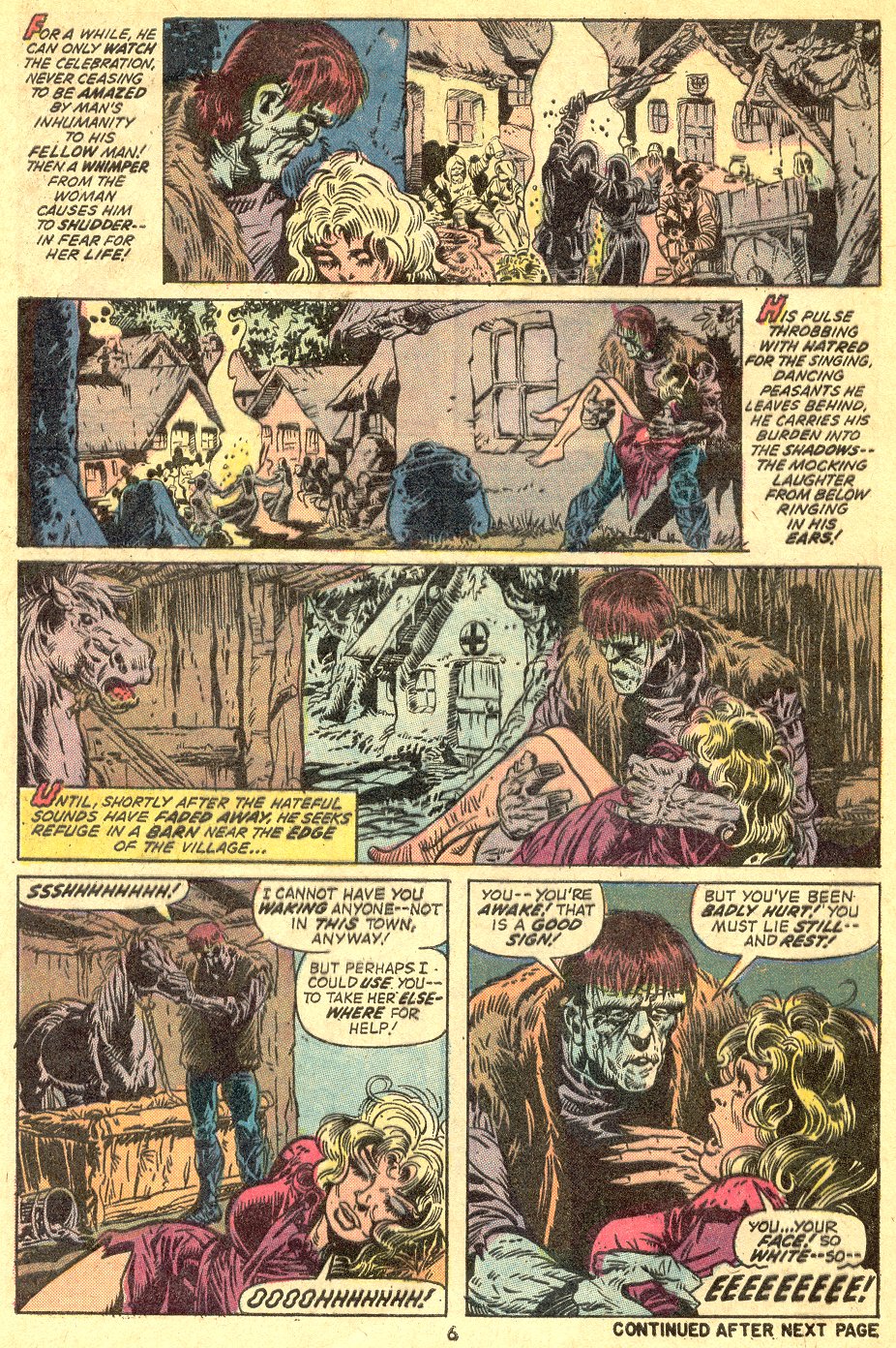 Read online Frankenstein (1973) comic -  Issue #5 - 6