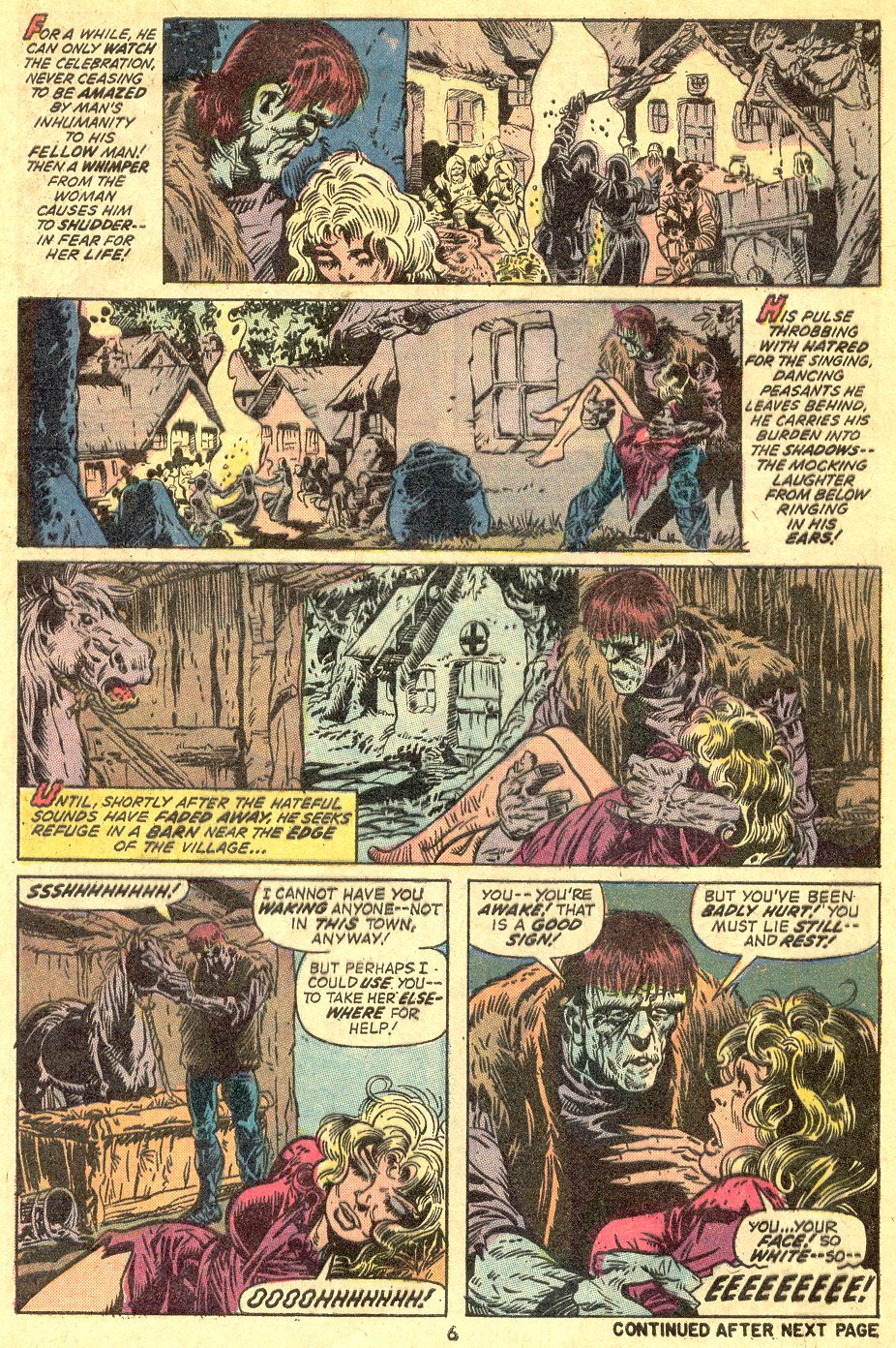 Read online Frankenstein (1973) comic -  Issue #5 - 6